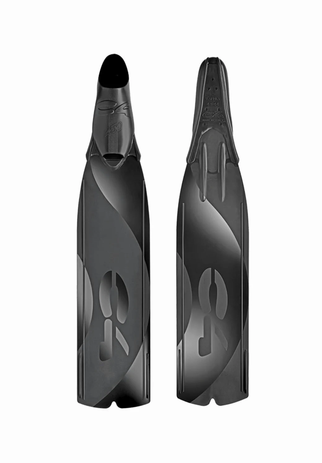 C4 Aletas PREDATOR de tecnopolímero para buceo Apnea Pesca Buceo con nueva zapatilla 250