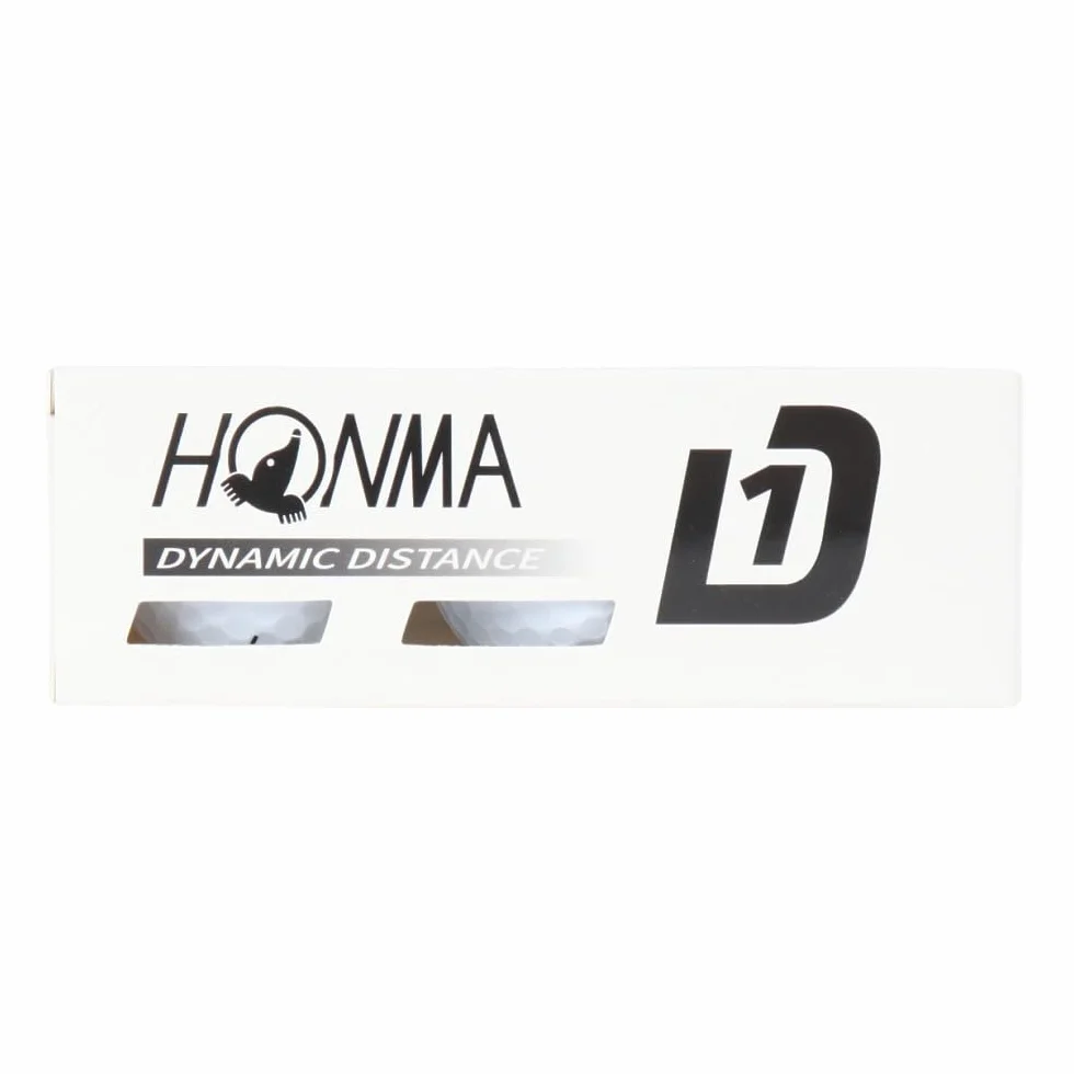 Honma D1 2024 Bolas de Golf 12 Unidades Blanco