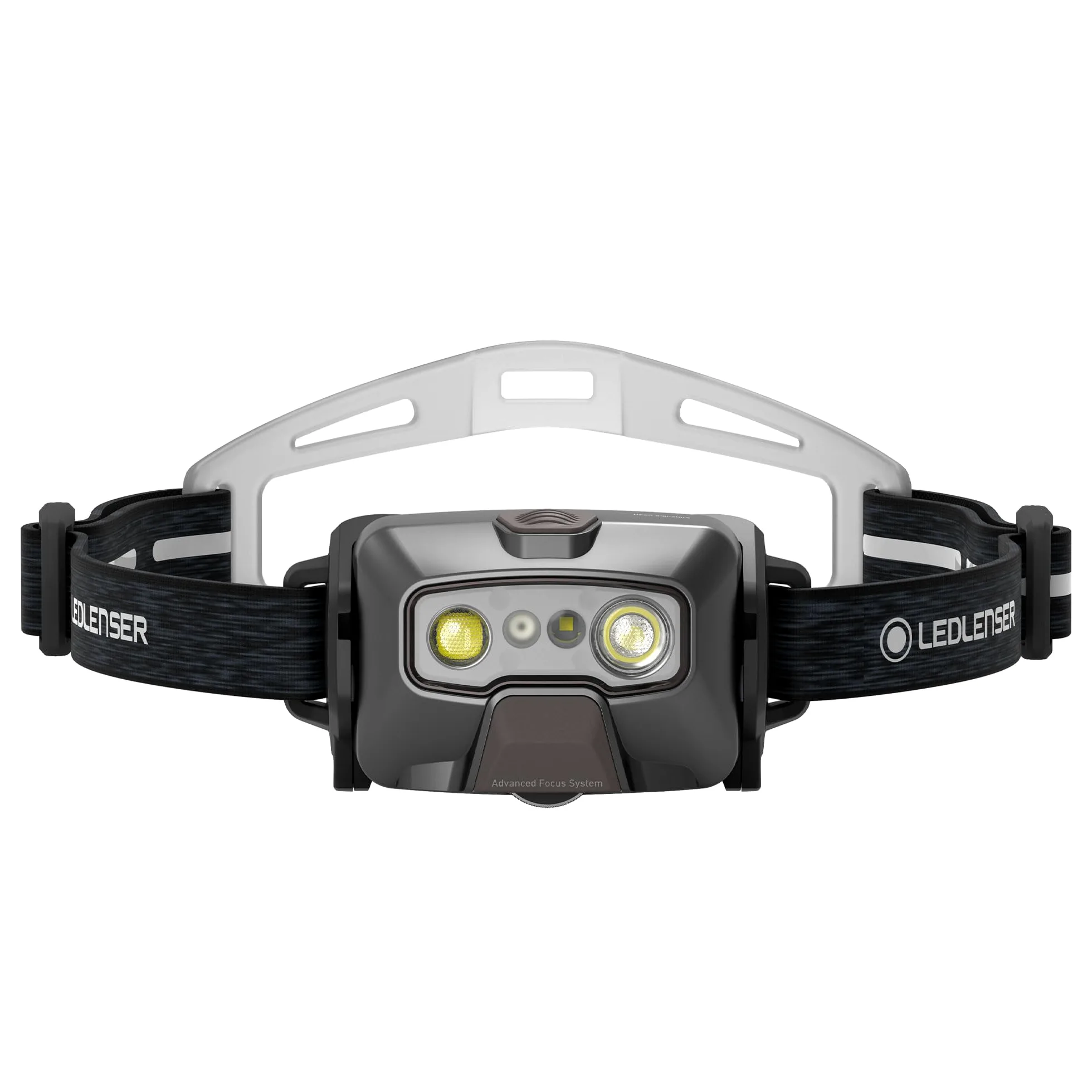 Ledlenser HF6R Signature Rechargeable Head Torch, 1000lm, 170m Beam, IP68 | Enfoque ajustable, hasta 60h de autonomía, 7 modos con RGB, 135g, frontal estanco, ideal para camping, senderismo | 2023