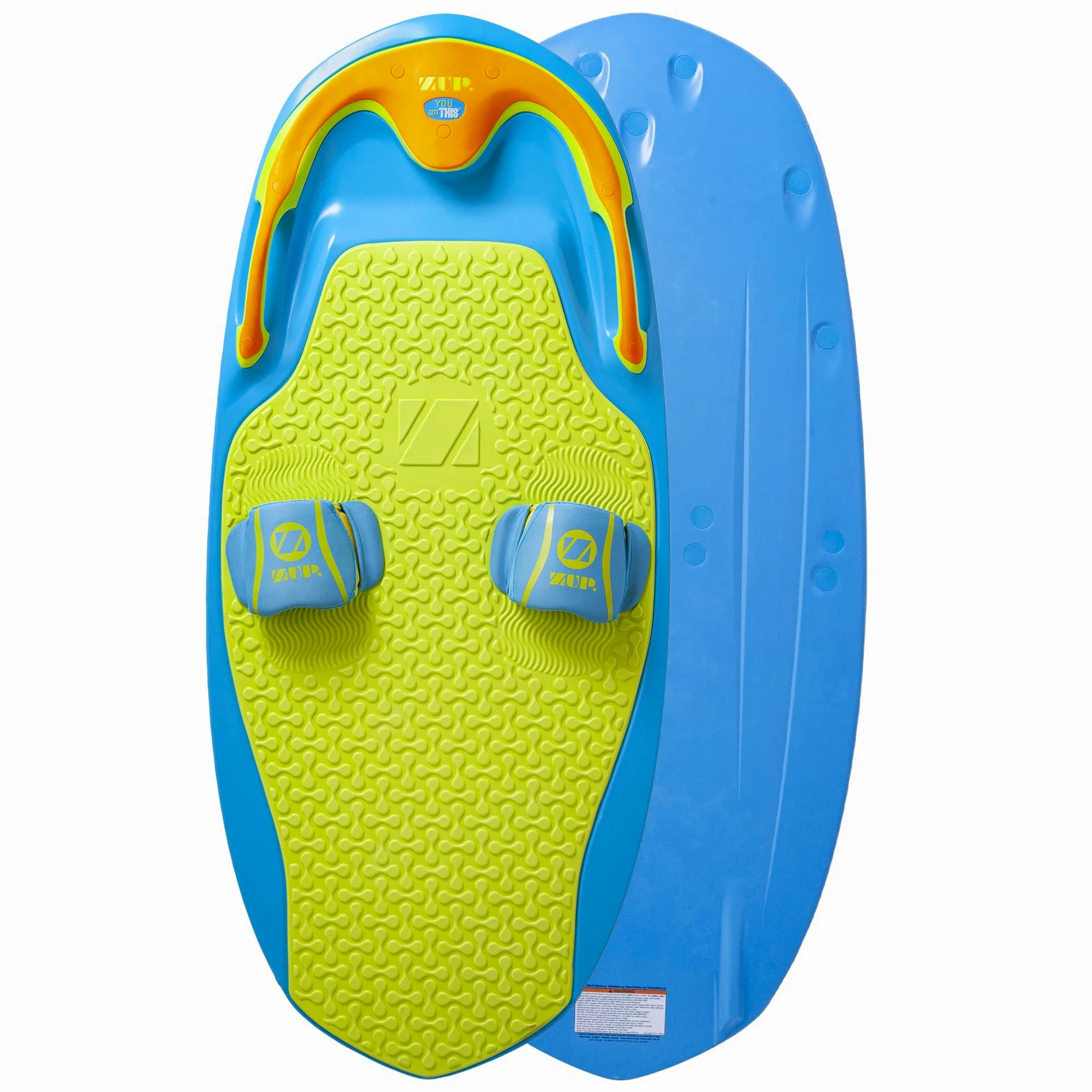 ZUP You Got This 2.0 Board, All-in-One Kneeboard, Wakeboard, Wakeskate y Wakesurf Board para todas las edades, azul