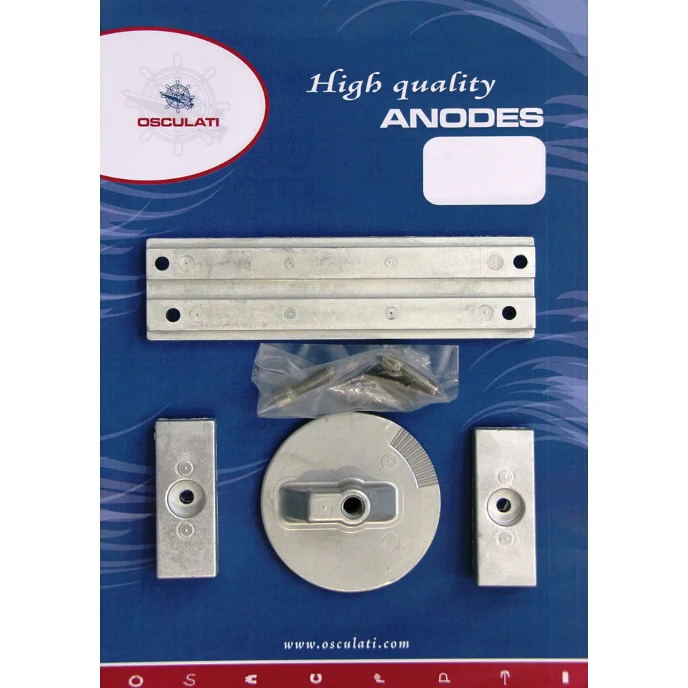 Osculati Kit anodi 4 pz Mercury magnesio (Anode Kit for Mercury 4-pcs. Magnesium)