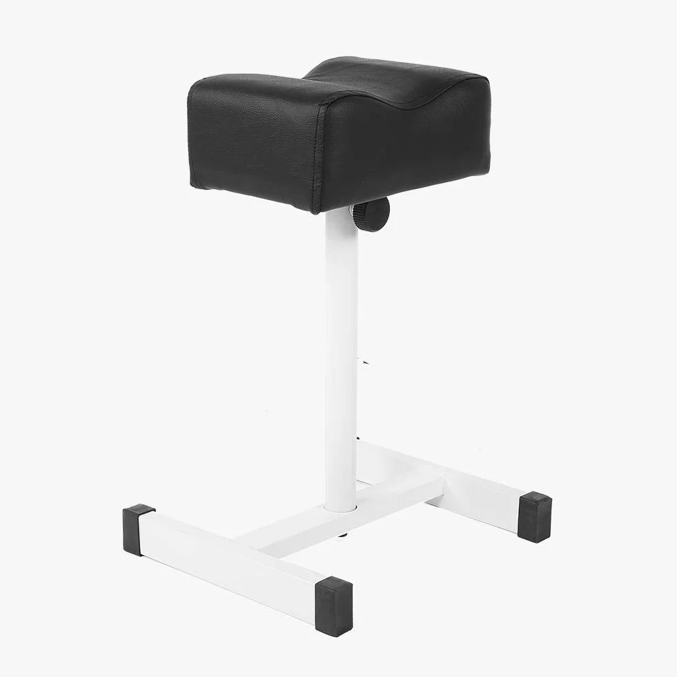 Taburete reposapiés ajustable para pedicura ergonómico salón spa