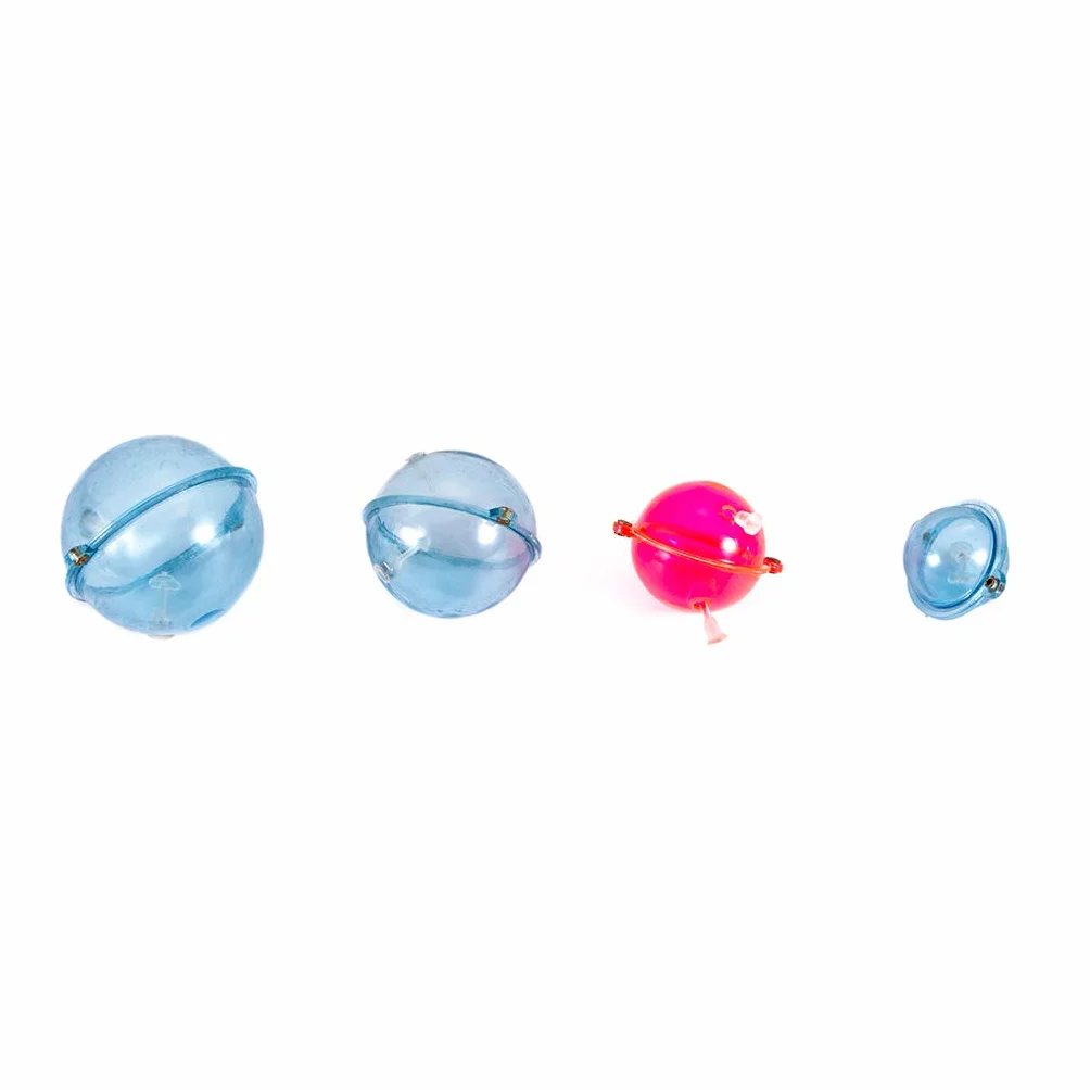 5 Unids/Set Flotador de Pesca Bolas de plástico ABS Bolas de Agua Flotadores de Burbujas Aparejos de Pesca de mar Accesorios al Aire Libre Azul Rojo 25/32/40/47 mm