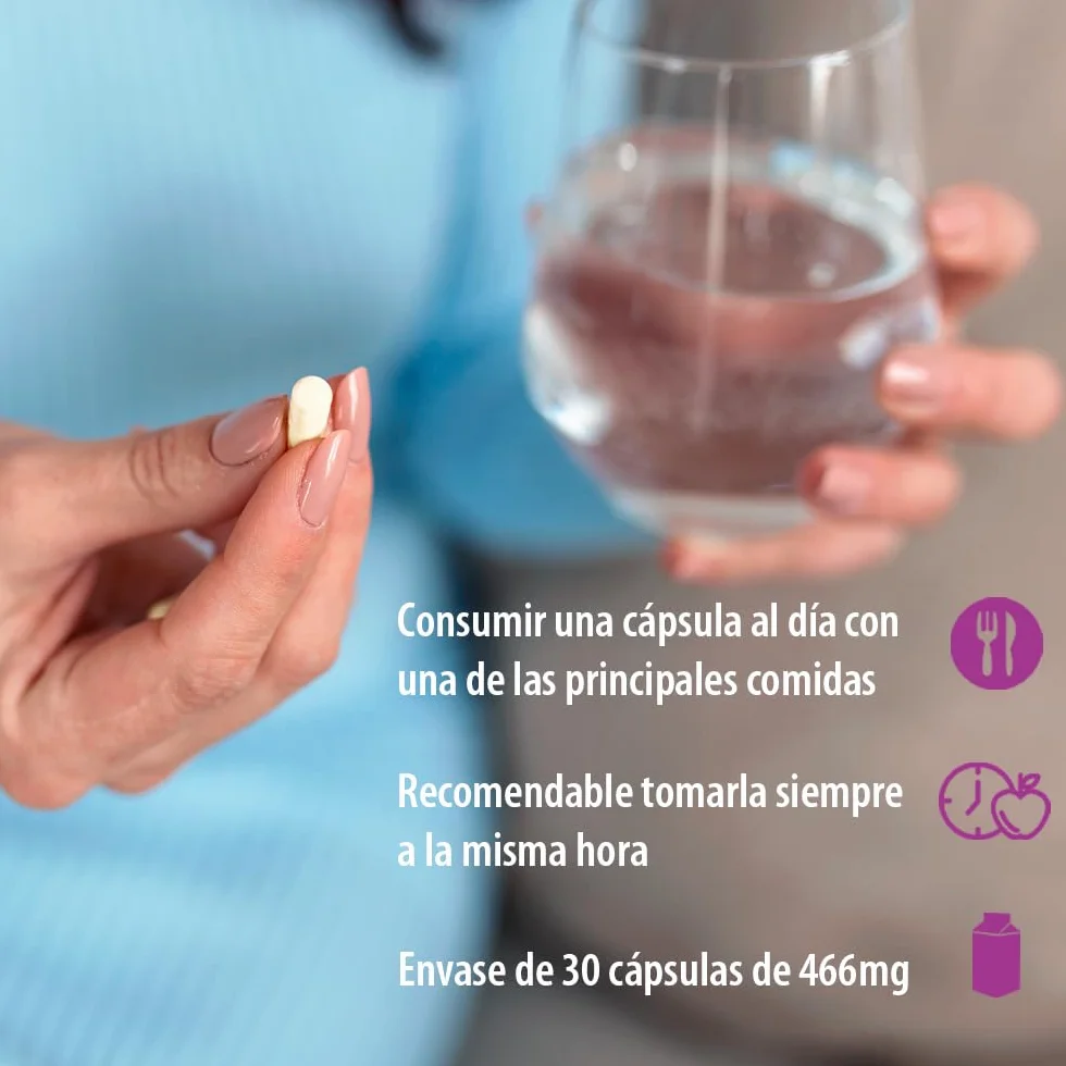 DRASANVI Levadura Roja de Arroz Monascus purpureus 2,9 mg Monocolina K 30 Cápsulas