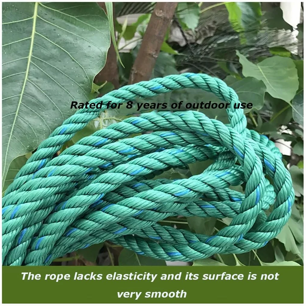 Cuerda De Plástico De Polietileno Pesca Rafting Camping Senderismo Caza Amarre Natación Ancla Rescate Rescate Práctica De Nudos 20mmx10m