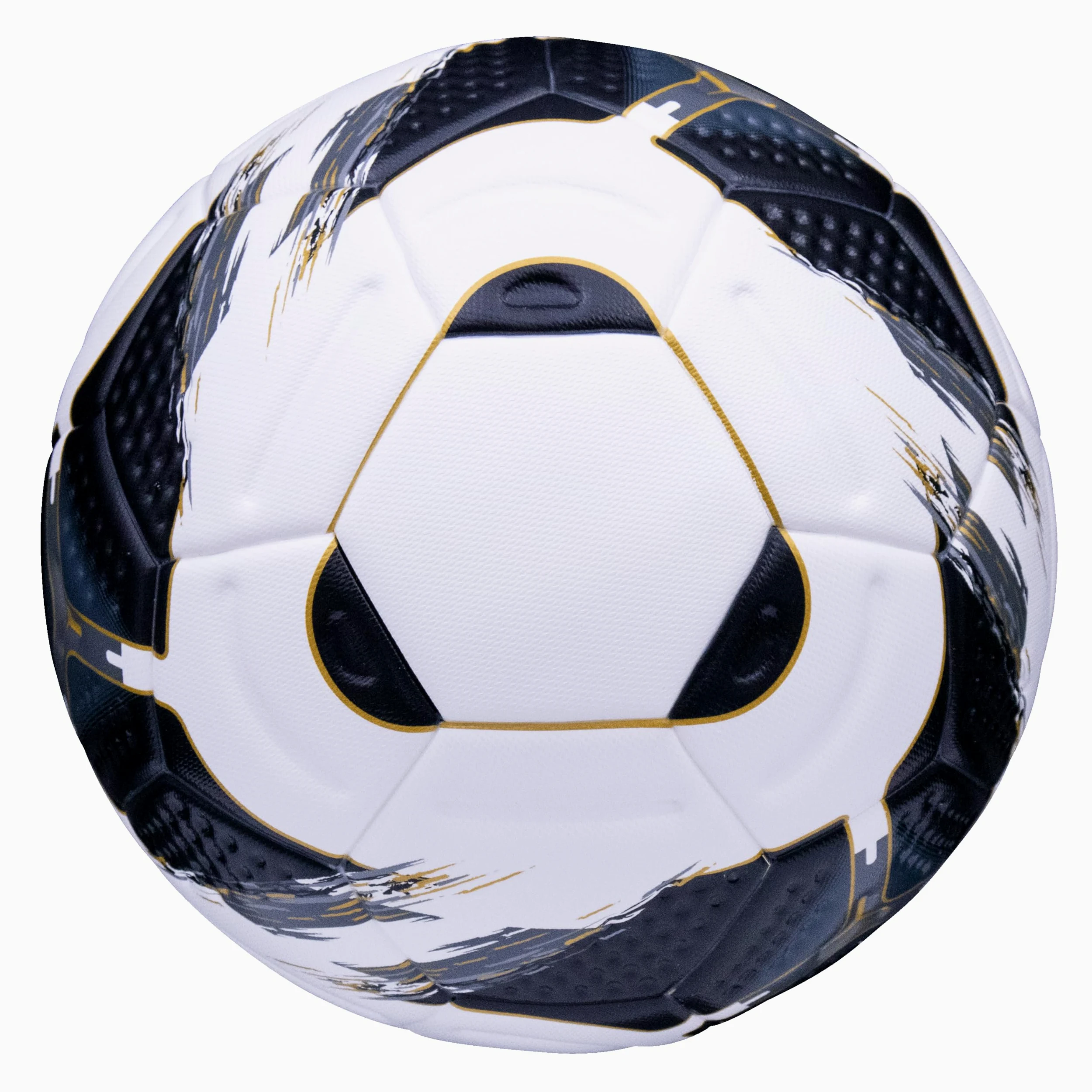 Baden Vero - Balón de fútbol termosellado | Cubierta de poliuretano con textura de remolino con hoyuelos | Durabilidad de alto rendimiento para todo tipo de clima para práctica o partido | Tamaño 4 y