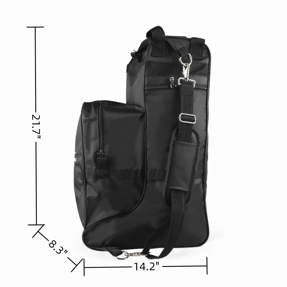 Portaequipajes altos para botas y cascos, impermeable 3 en 1, bolsa de viaje ecuestre para montar a caballo, gran capacidad, bolsa inglesa para llevar todo