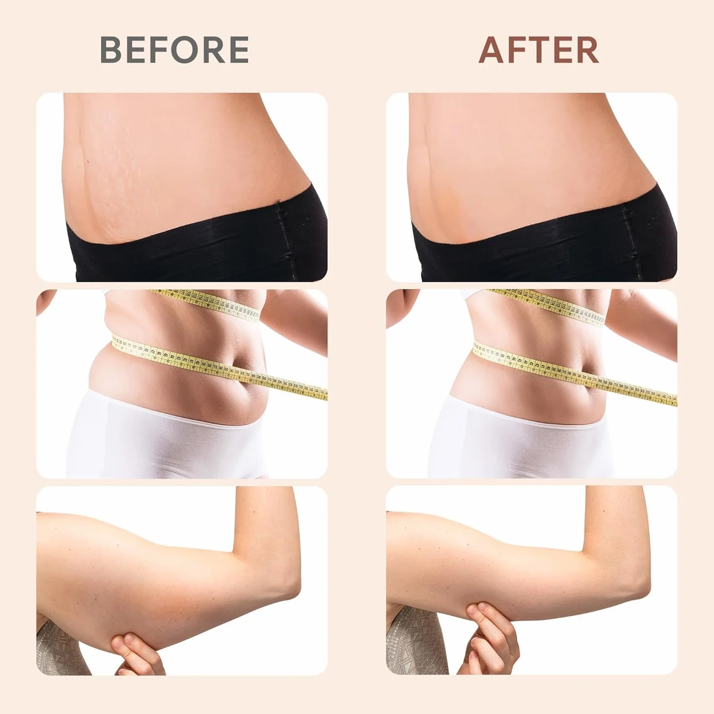 Masajeador Anti Celulitis 3 en 1 Profesional Portátil para Tamaño, Vientre, Nalgas, Brazos y Piernas