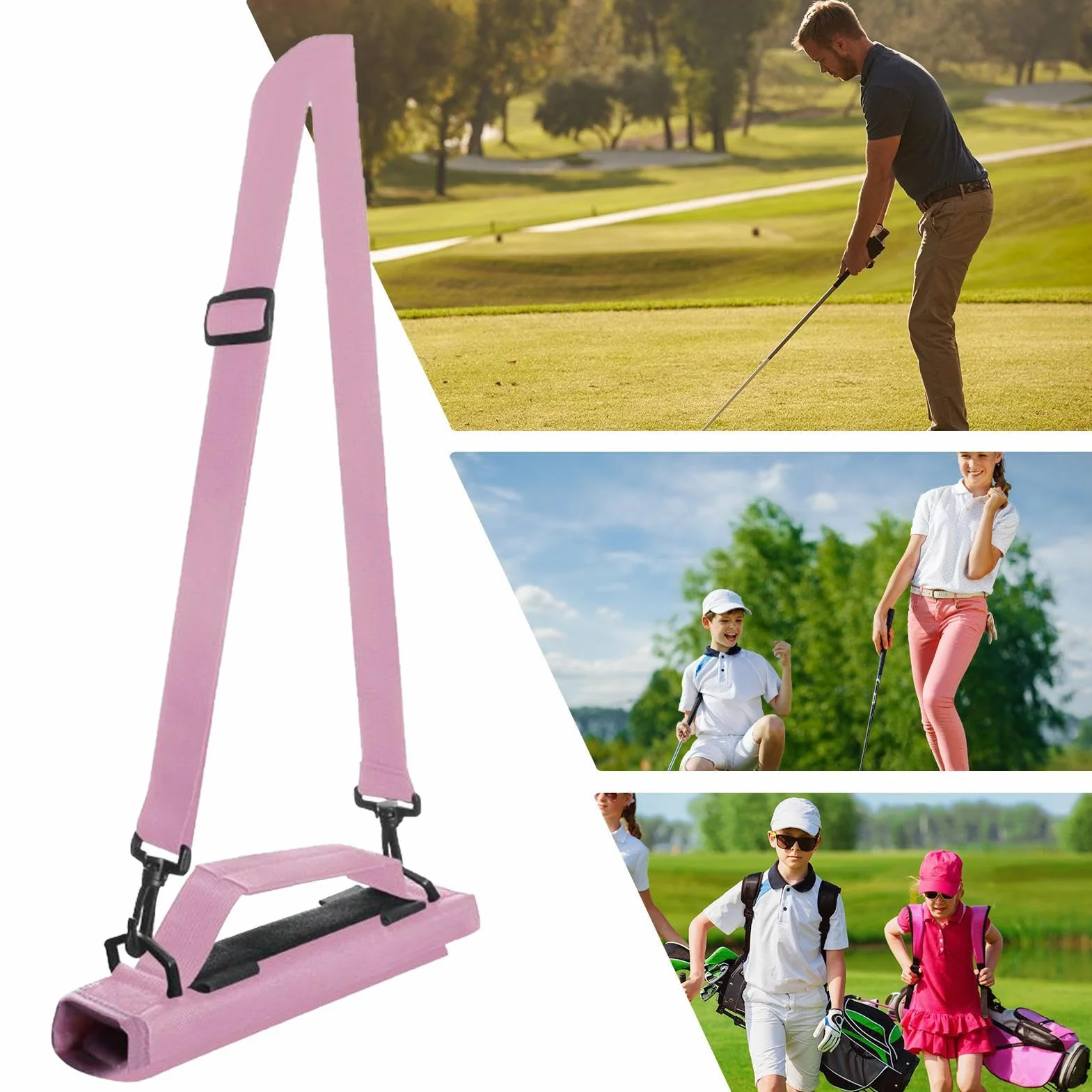 Bolsas De Golf Para Hombres | Bolsa De Transporte Mujer Para Equipos De Golf - Portátil Organizador Con Correa Hombro Ajustable Para Golfistas Hombres Mujeres