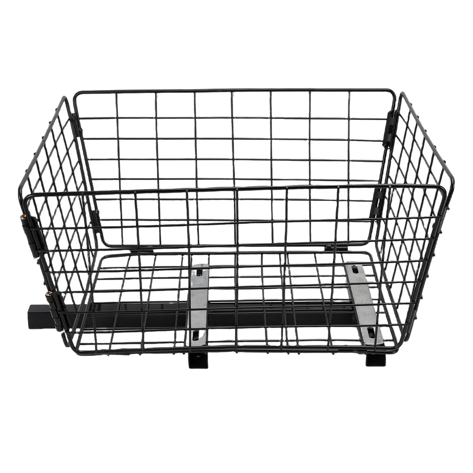 Cesta Trasera para Scooter Cesta Trasera para Scooter de Movilidad de Metal Plegable Resistente para Compras, Apta para Scooters Pride, Drive, Golden, Merits