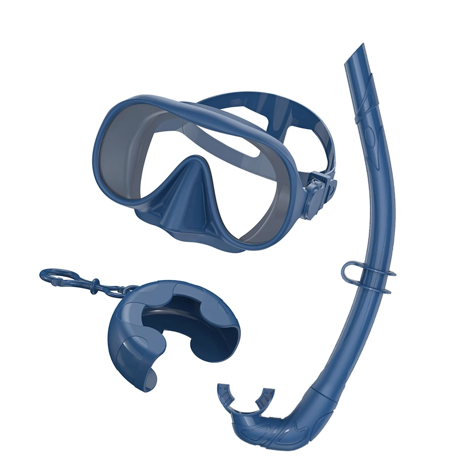 Gafas de buceo, gafas de natación, gafas de buceo, antifugas, 180 grados, panorámicas, vistas amplias, esnórquel bajo el agua para adultos