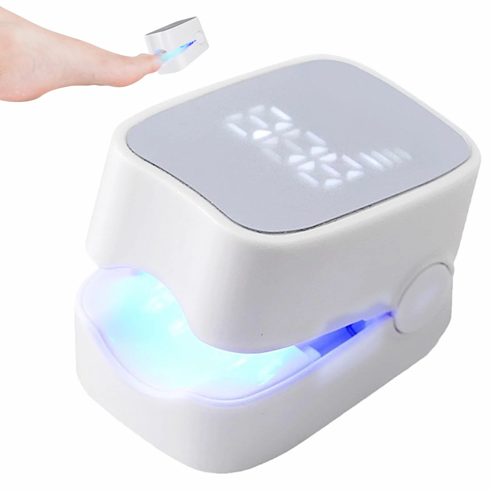 Láser para hongos de las uñas 7 minutos indicador de tiempo tratamiento rápido efectivo