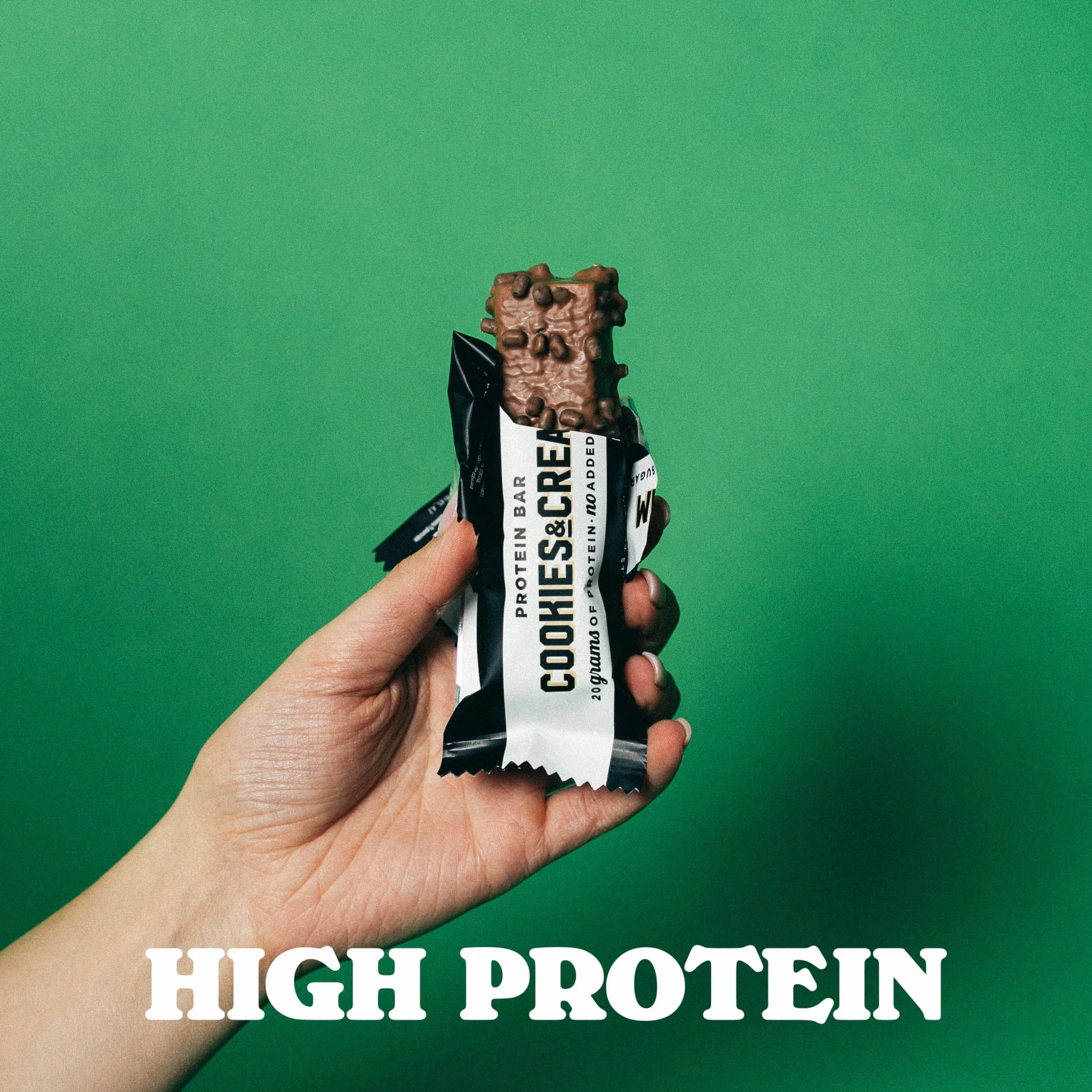 Barebells Cookies and Cream Protein Bars 20g Protein 12x55g Low Sugar