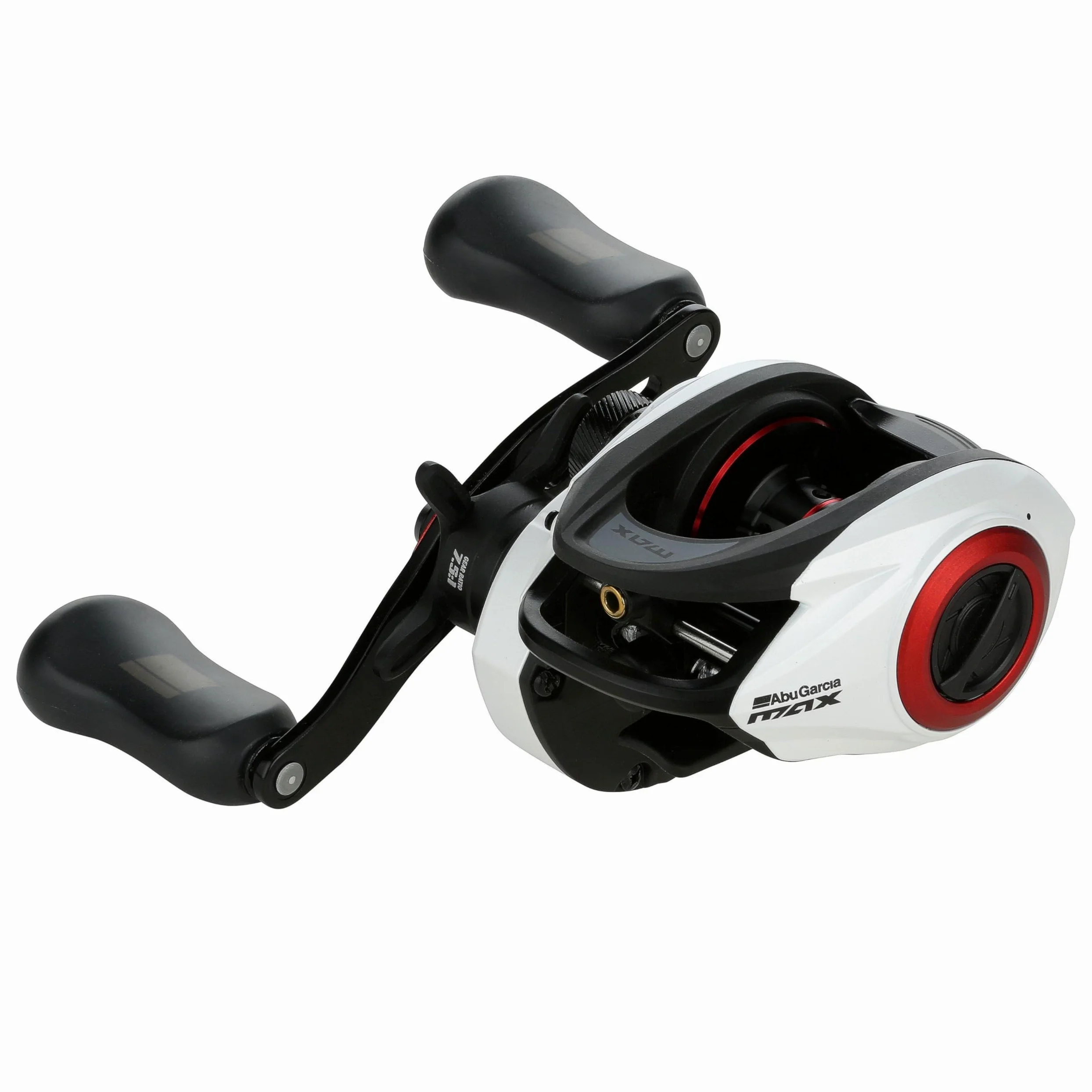 Abu Garcia MAX Pro Low Profile Carrete de lanzado de Perfil bajo | Carrete de Pesca para Depredadores de Agua Dulce y Salada | Relación de transmisión 7,5:1 | 2000 | Mano Izquierda