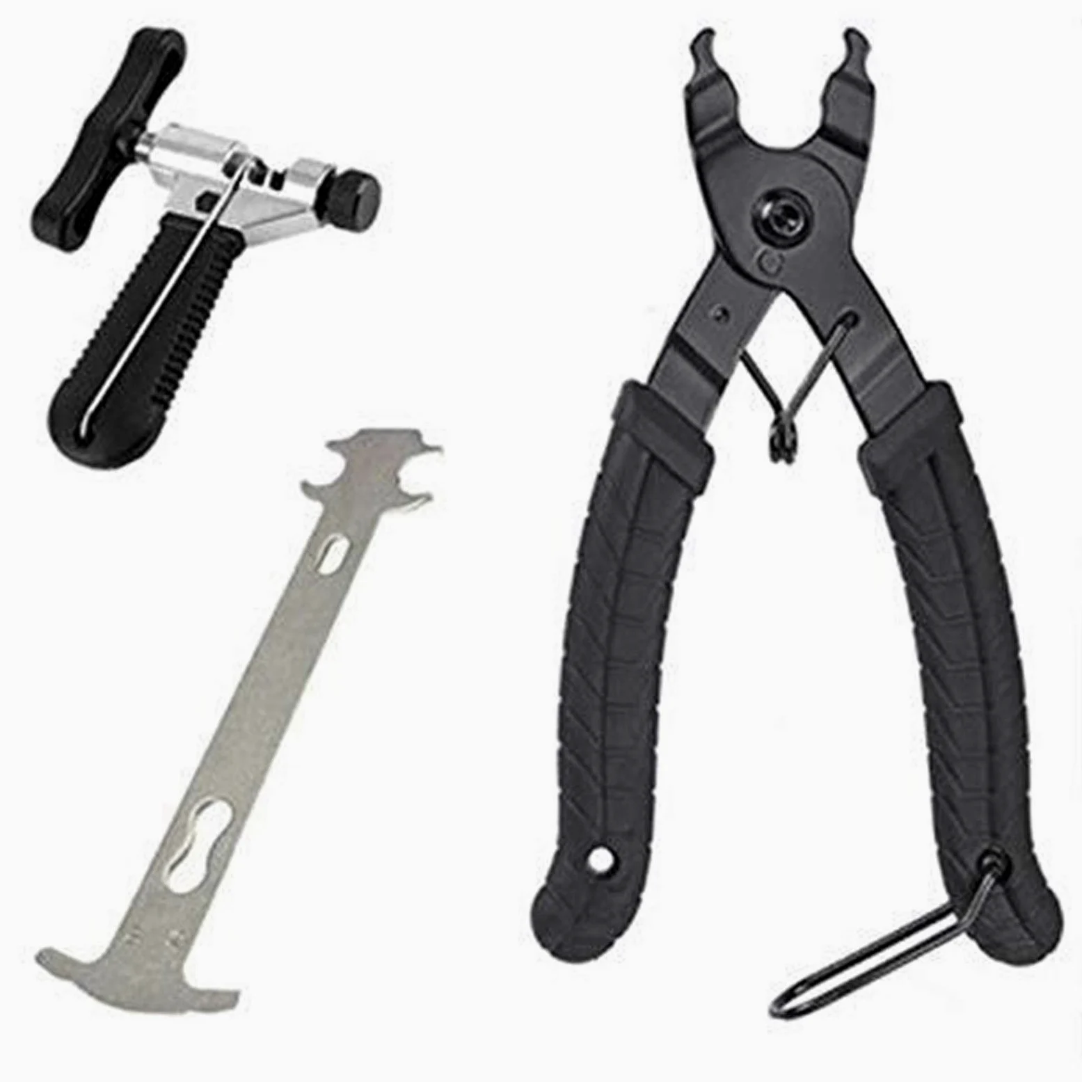 Alicates para bicicleta, herramienta de extracción y reparación de hebillas mágicas para abrir y cerrar cadenas, llave inglesa, alicates de eslabones portátiles, divisor de cadena de ciclismo