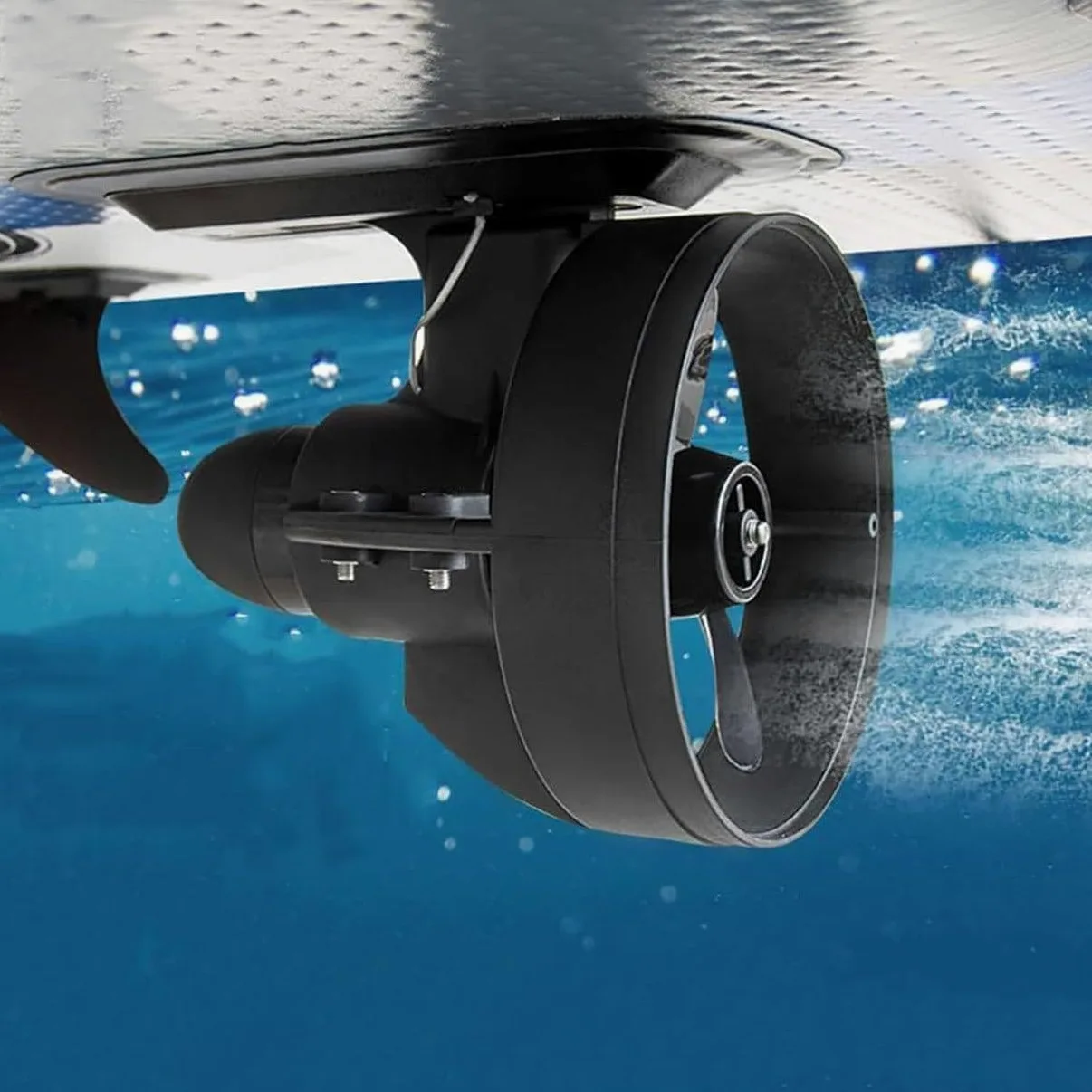 Kit de Propulsión Motorizada Eléctrica para Tablas de Surf - Motor Subacuático Recargable de 12V para Tablas de Surf, SUPs y Kayaks