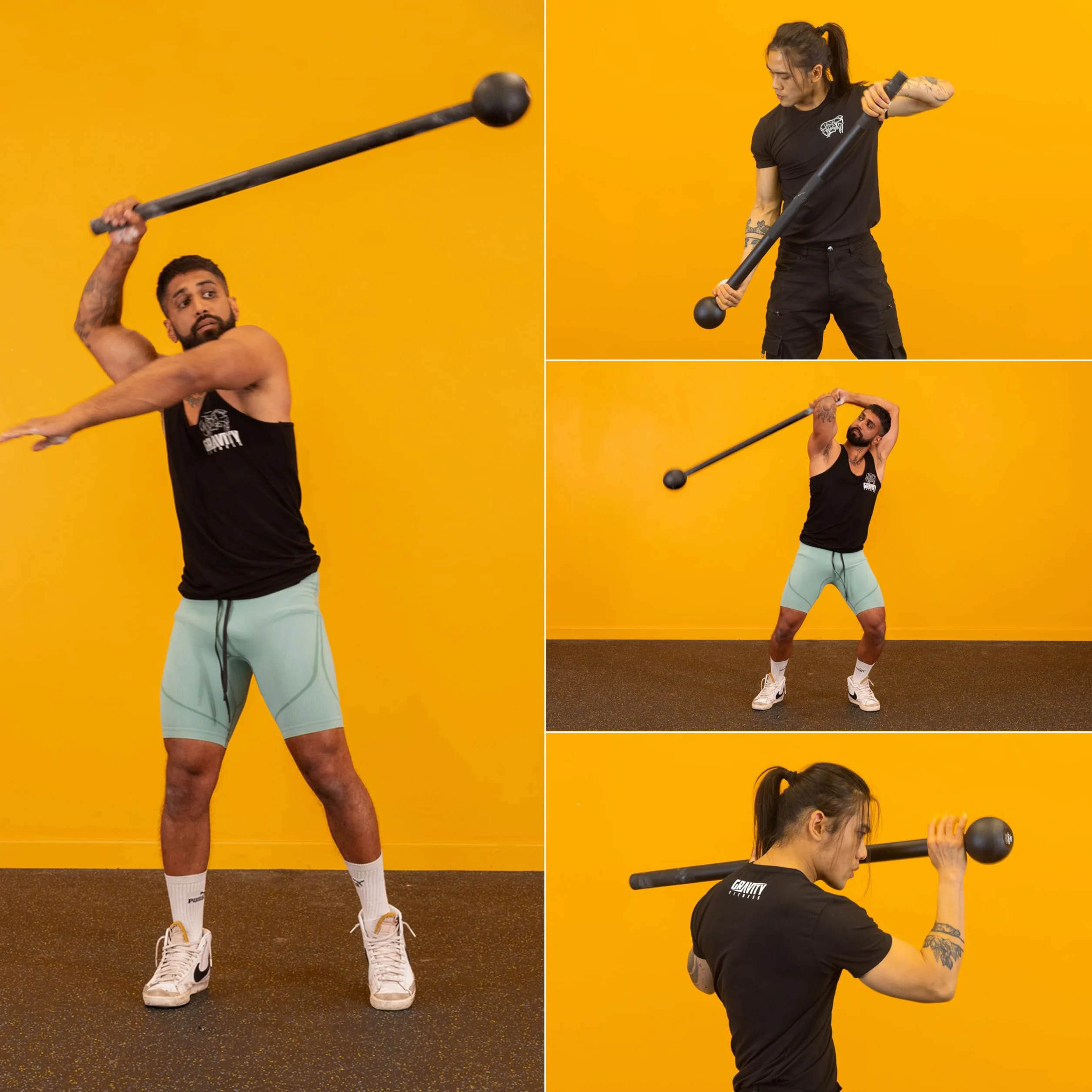 Gravity Fitness Maza Campana de Acero (6)