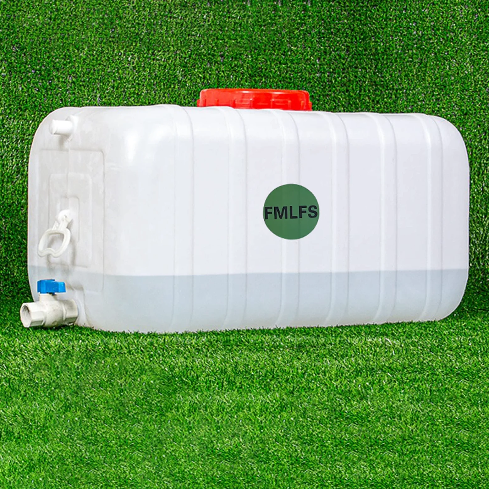 Depósito De Agua con Grifo Recipiente Almacenamiento De Agua De Plástico Senderismo Camping Picnic Travel Recipiente de Almacenamiento de Agua Horizontal(Size:200L)
