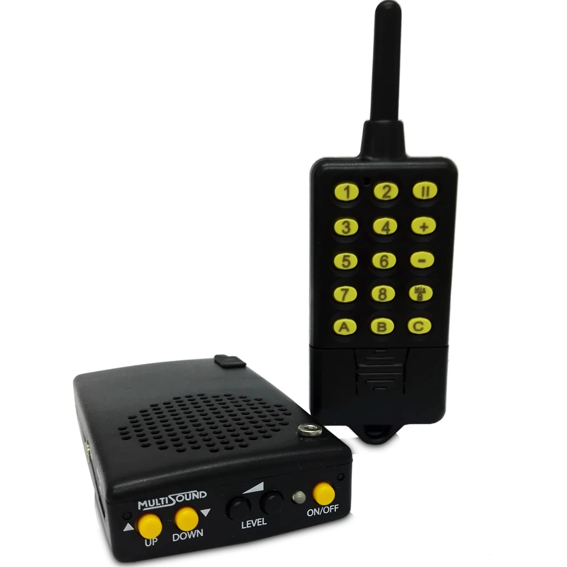 MultiSound - Micro-Lit llamador de Aves Digital. Reclamo electrónico para pájaros con Control Remoto. Específico para zorzales y alondras y en General para Todas Las pequeñas migratorias.