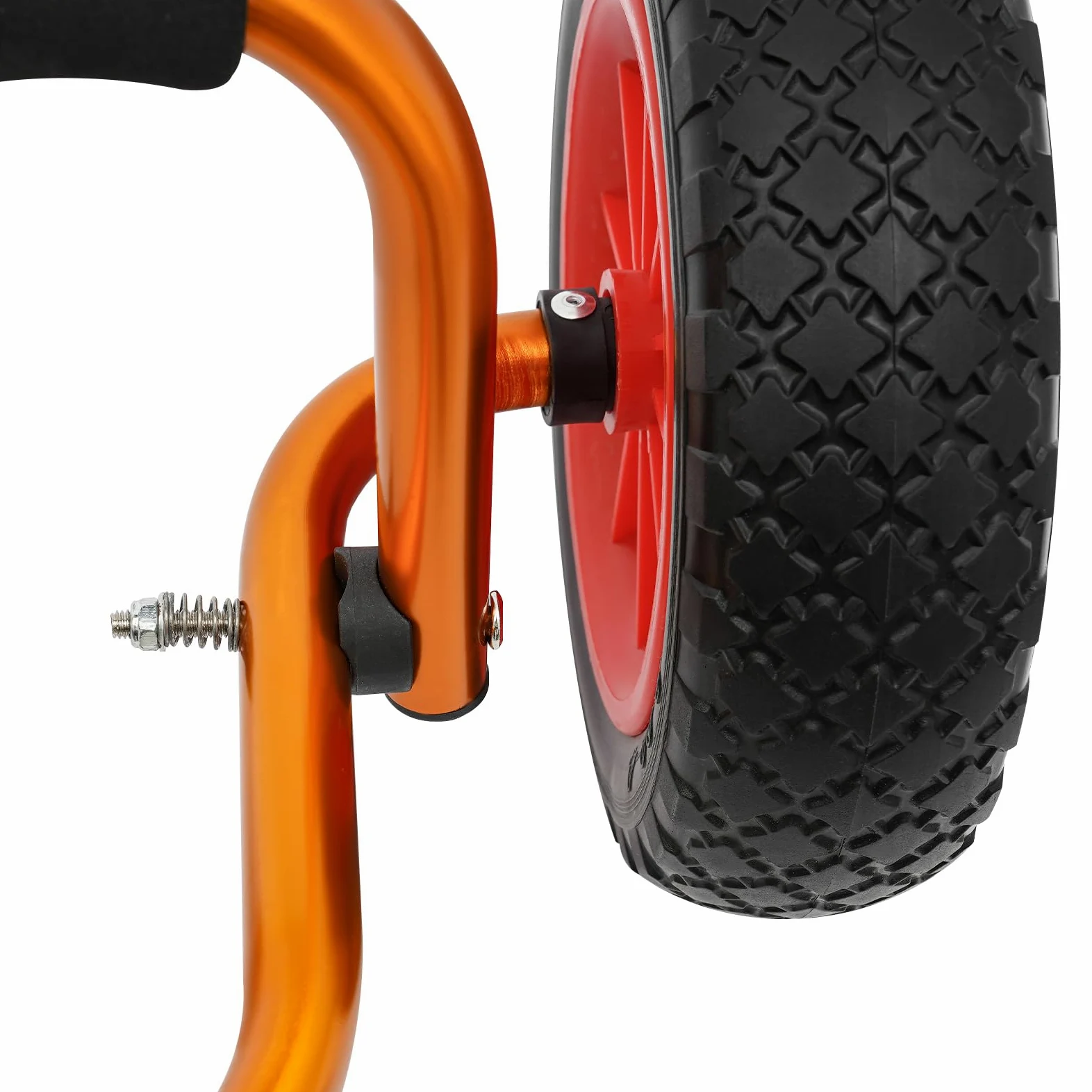 Carro plegable para kayak, ruedas de espuma de aluminio, 80 kg/176,37 libras, capacidad de carga, ligero, portátil, para el transporte de kayaks, canoas, tablas de remo