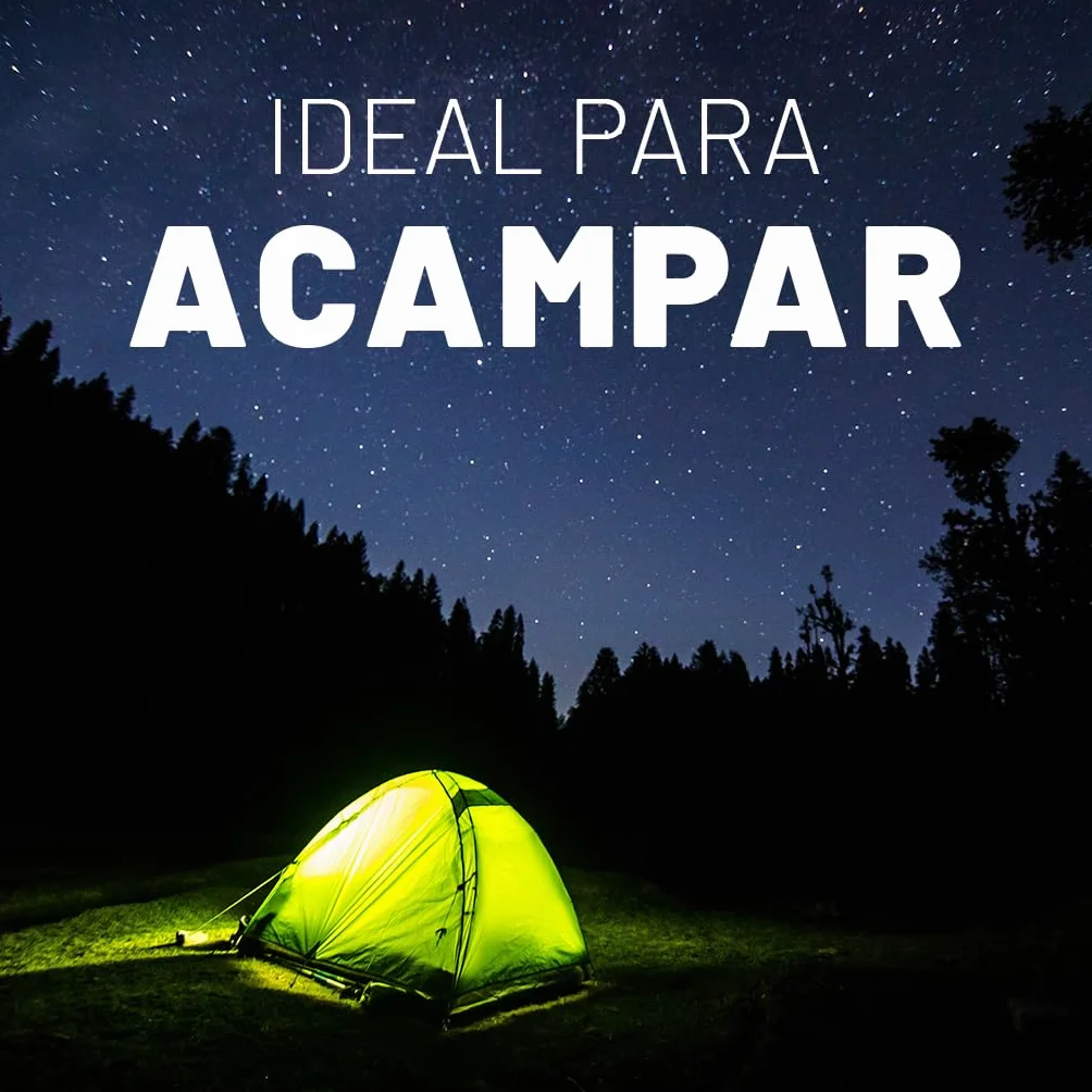 ABSINA Mini Linterna LED Niños 60 Lúmenes 110m Alcance Foco Ajustable con Batería