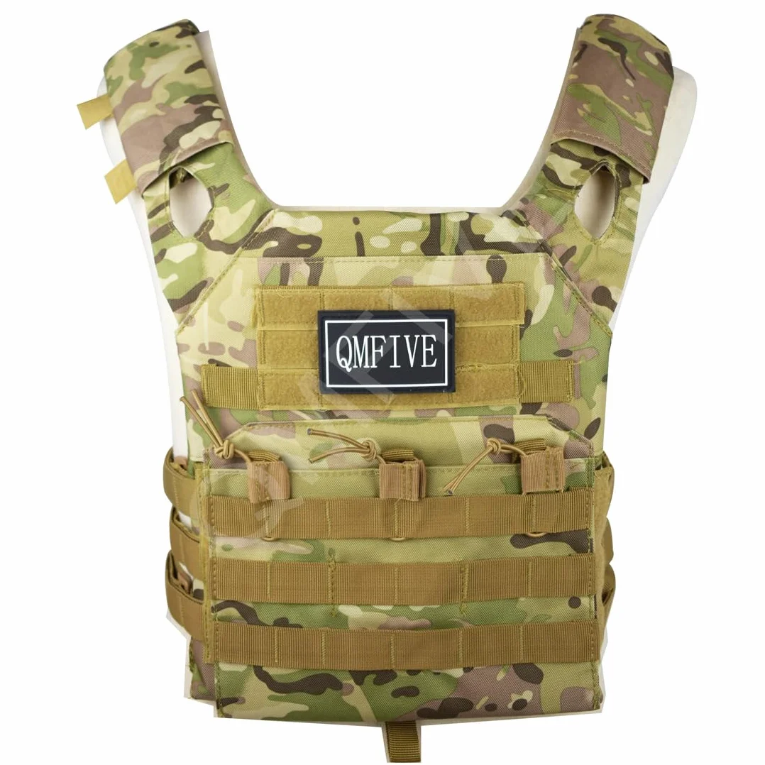 Chaleco táctico de airsoft, Ligero Placa portador JPC Chaleco Táctico de Airsoft, Unisex Adulto para Airsoft Paintball CS (JPC-VESTBLACK)