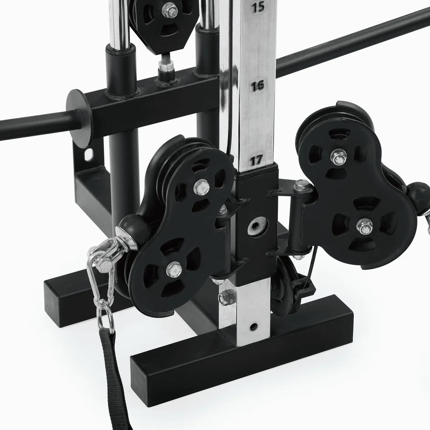 Dione CS15 - Torre de tracción de cable Single Pulley Cable Crossover - Negro