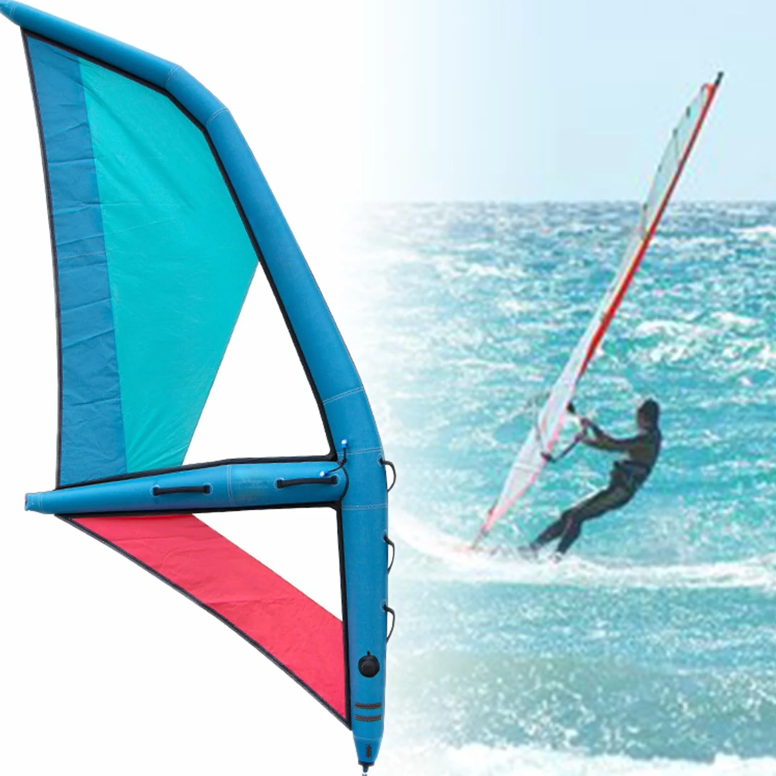 Vela Inflable, Tabla de Paddle Surf Independiente