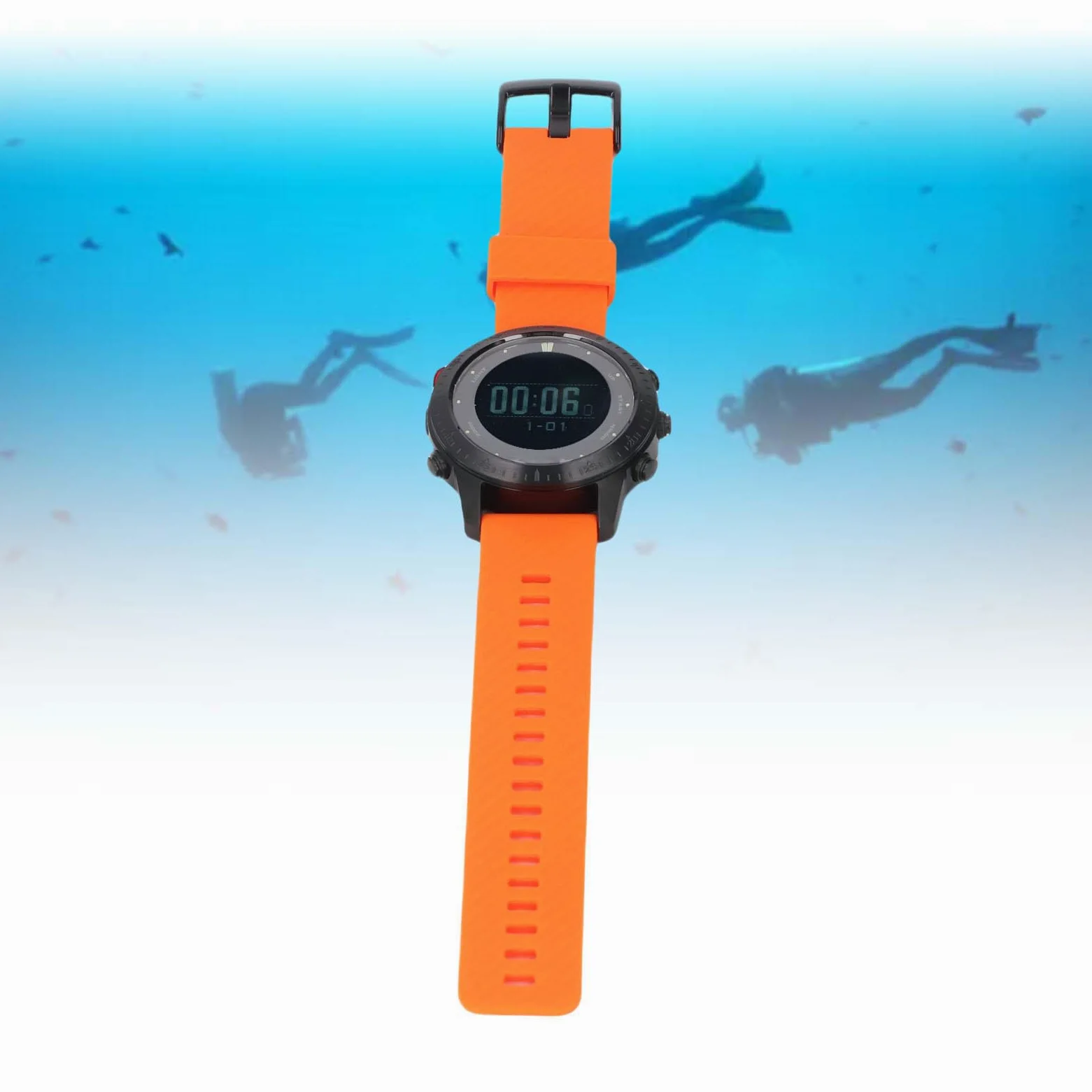 Reloj con Ordenador de Buceo, Impermeabilización Profesional, Batería de Larga Duración para Deportes de Buceo, Aleación de Ti