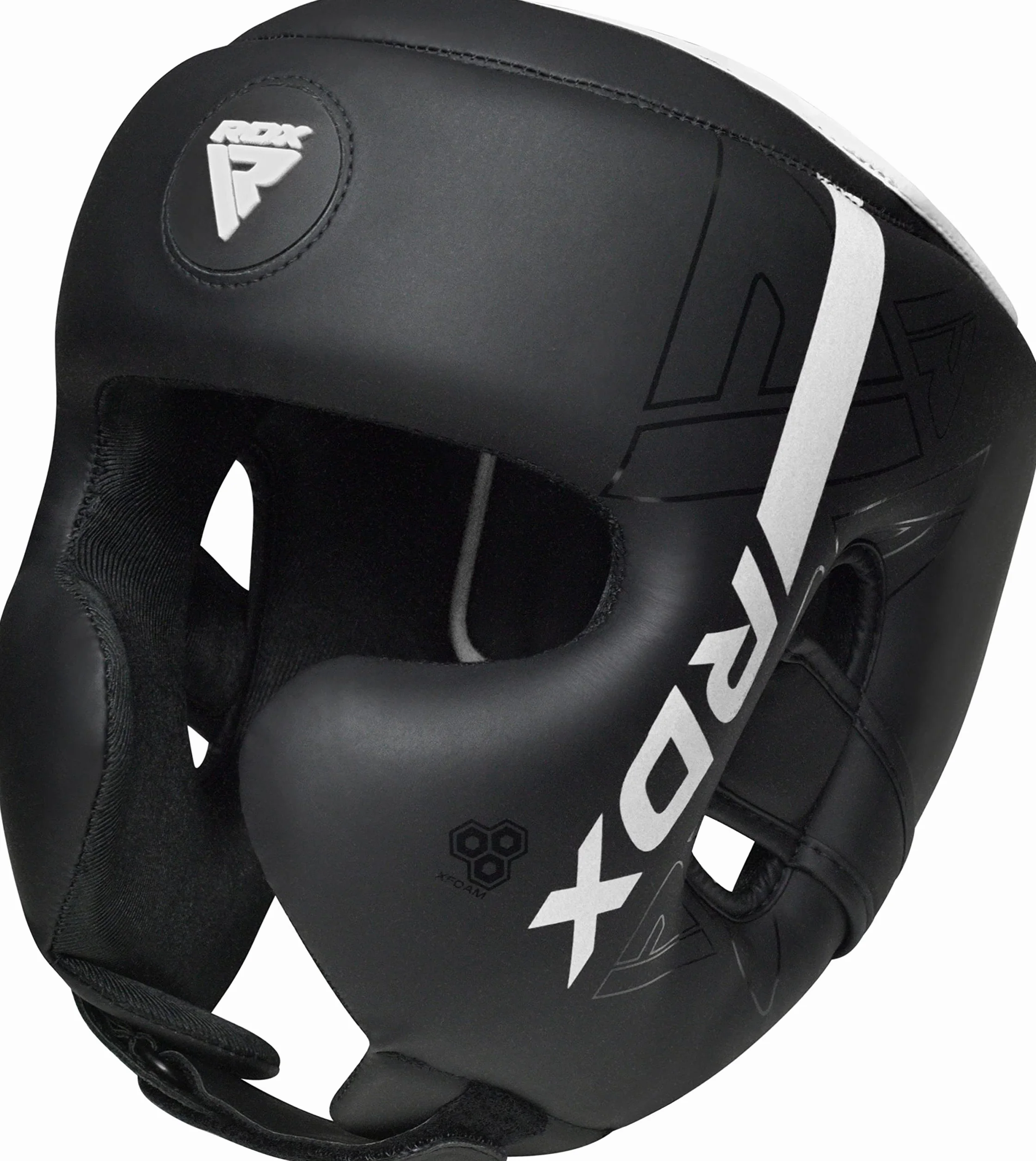RDX Cascos Boxeo Helmet MMA Maya Hide Cuero Kara Head Guard para Entrenamiento Muay Thai