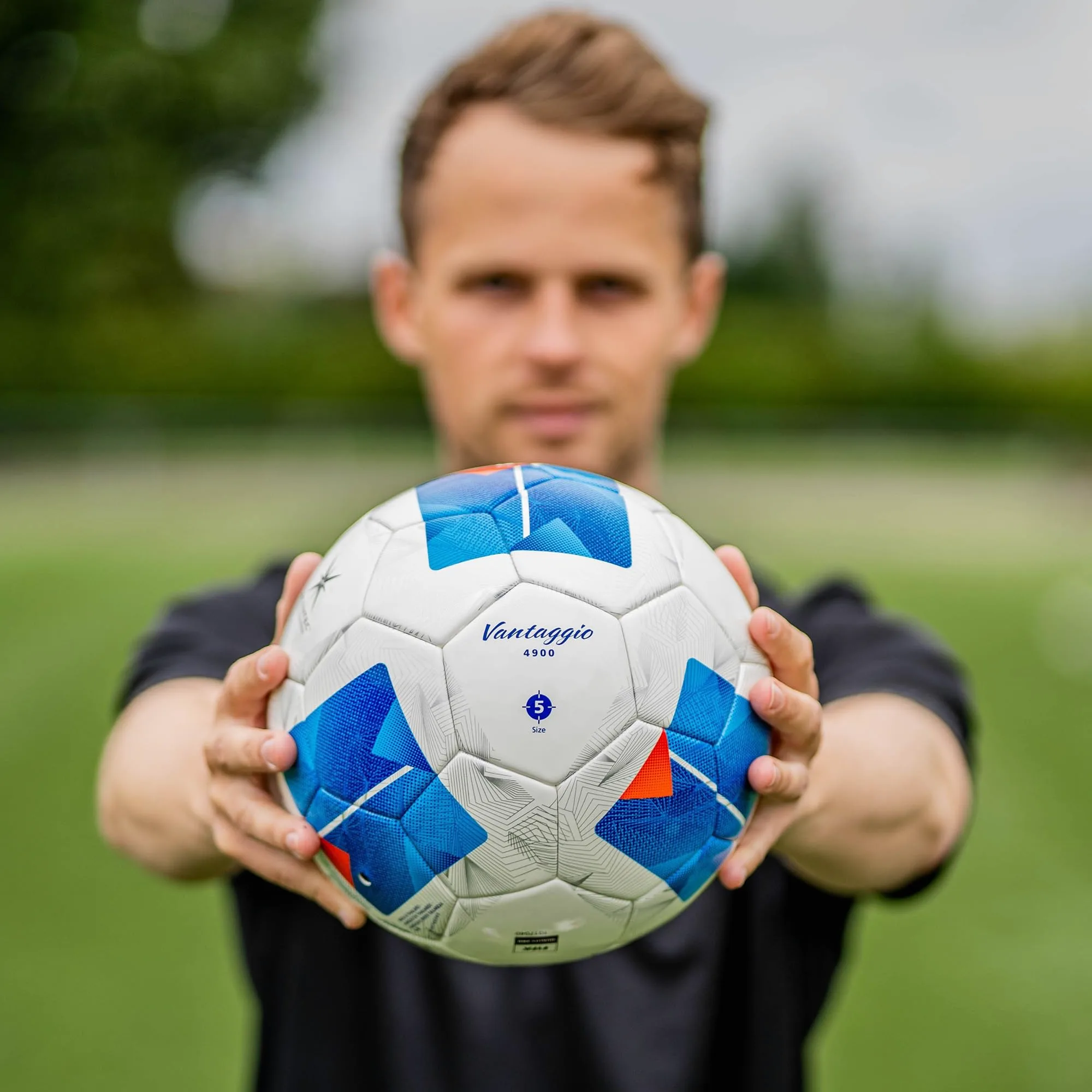 Molten FN4900 Balón de fútbol White/Blue 5