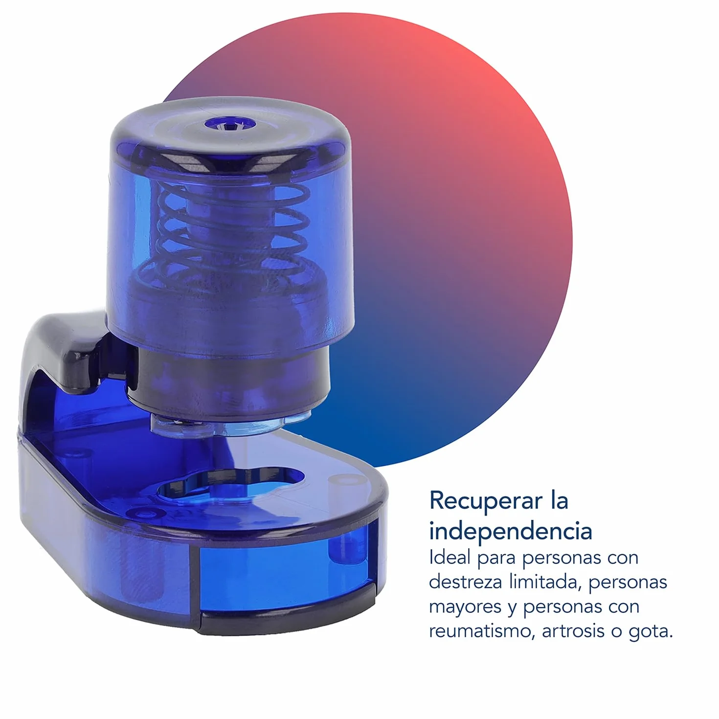 Extractor de pastillas First Aid Only azul plástico