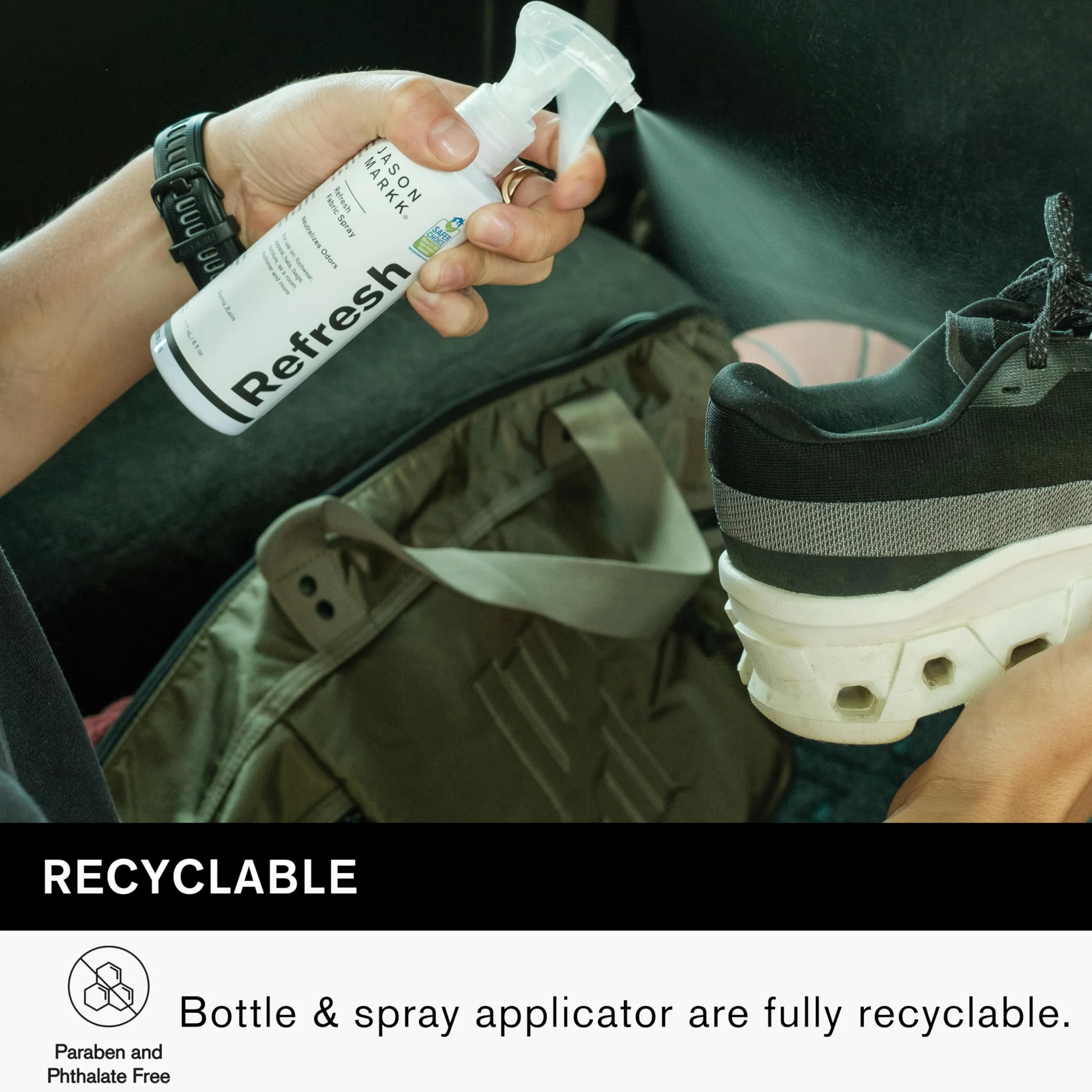 Jason Markk Refresh Spray desodorante para zapatos 6 onzas Sierra Rain