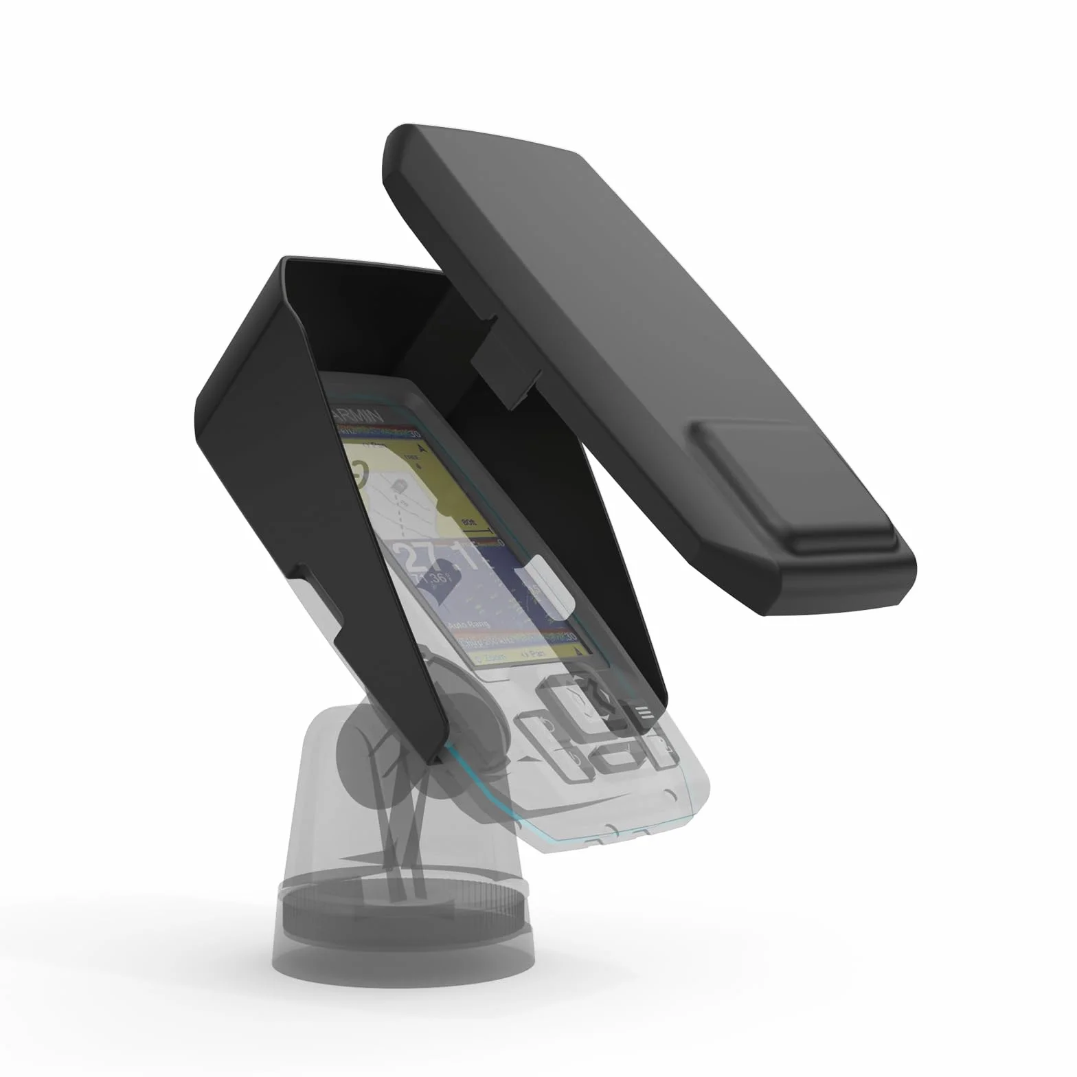 Visera solar Garmin Striker Plus 4 Vivid 4cv Fish Finder