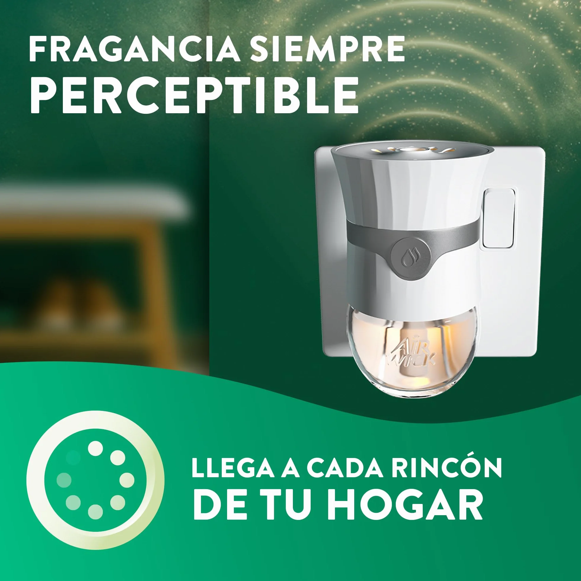 Air Wick Pack de 3 Recambios Ambientador Eléctrico Lavanda con Aceites Esenciales