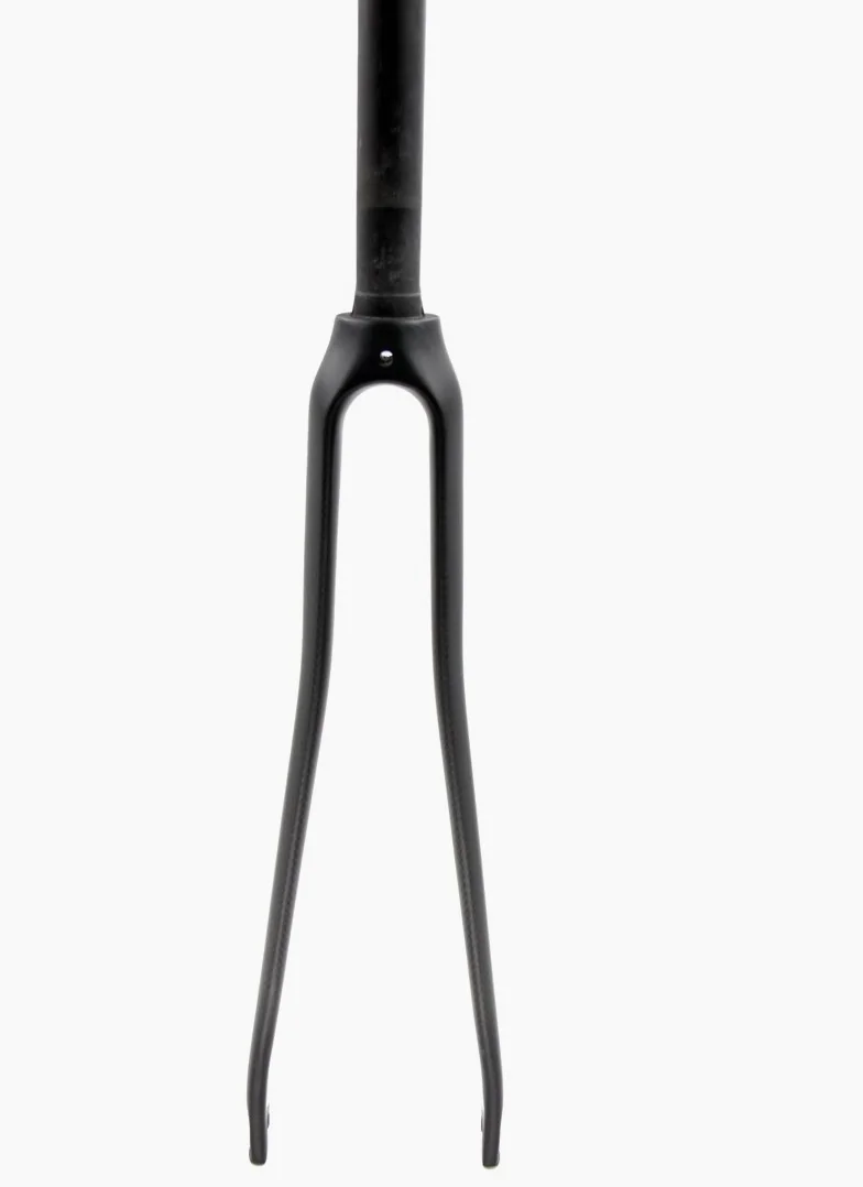 1 1/8 3K MATTE Mate Fibra de carbono Bicicleta de Carretera tenedor 700C