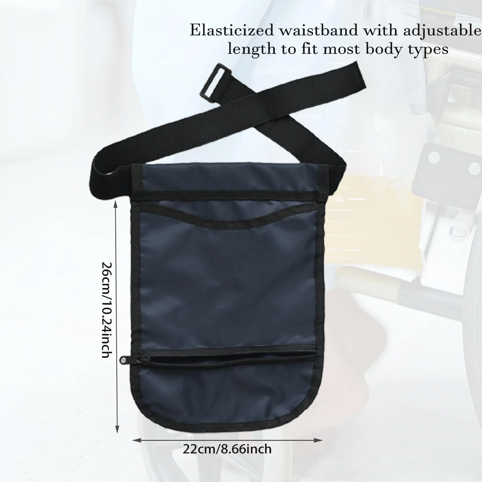 Funda ajustable para bolsa de orina portátil, soporte de catéter con cinturón impermeable
