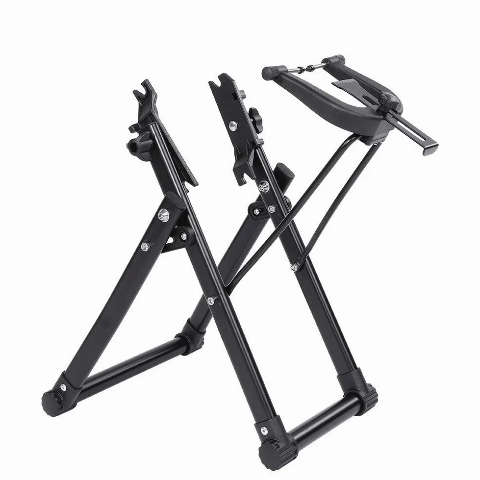 Dioche Soporte de Alineación de Rueda de Bicicleta Soporte de Alineación de Rueda Soporte de Alineación de Rueda de Bicicleta de Aleación de Aluminio Soporte de Alineación de Rueda de