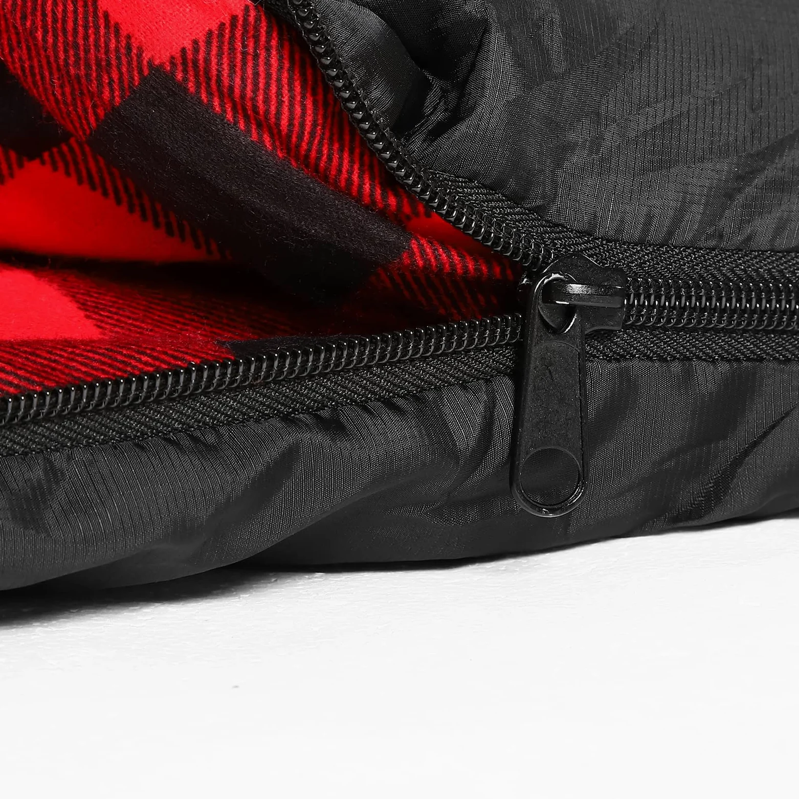 Saco de Dormir Doble de 0 Grados en Invierno, Saco de Dormir Grande, Forrada con Franela 100% algodón, Bolsa de Dormir para 2 Personas, Adecuada para Acampar, Pescar o Cazar