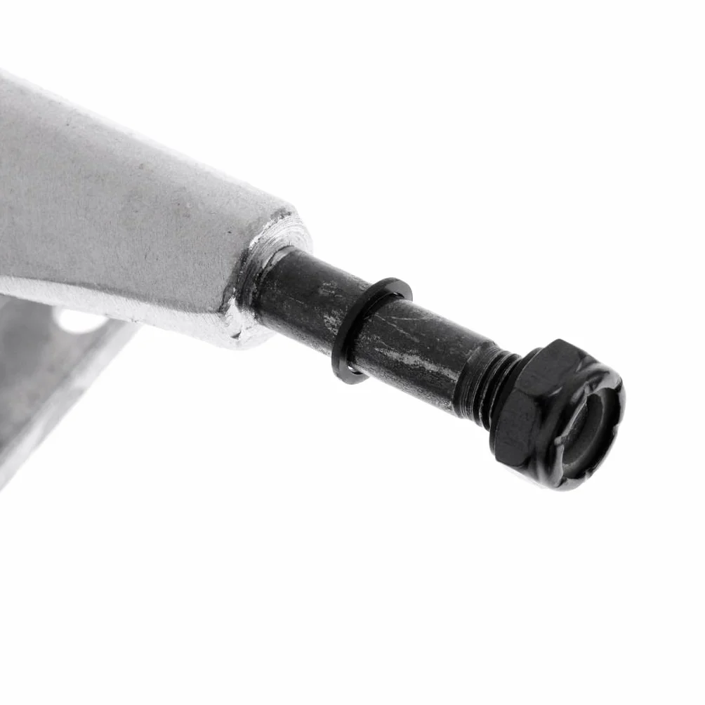 MERIGLARE 2 Piezas Reemplazo para Camiones de Skateboard Camiones de Longboard Camiones de Aluminio Camiones Pulidos Diseño Robusto con Eje de Acero Y Bushing P