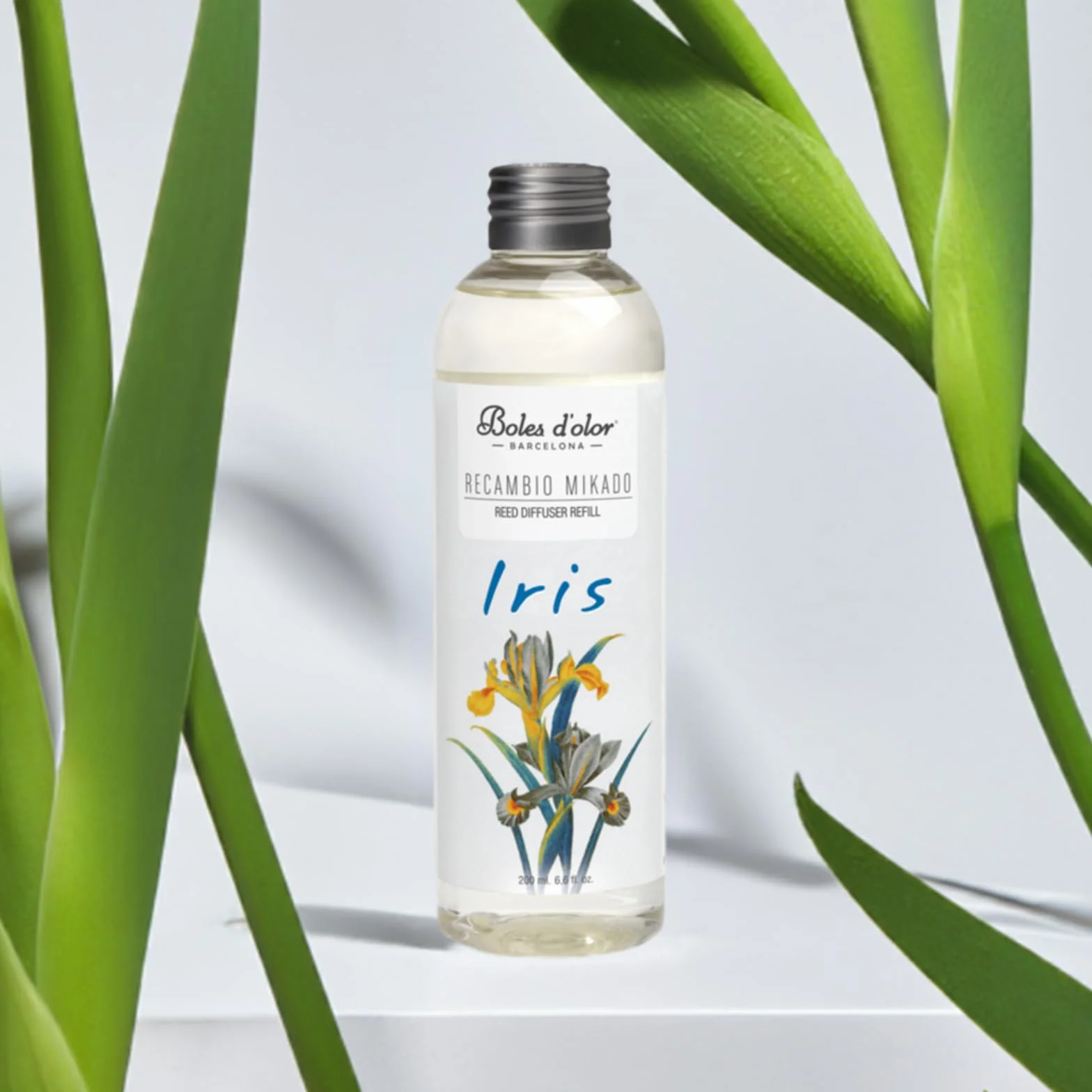 Mikado Recambio Ambientador Difusor Perfume Hogar Iris 200 ml