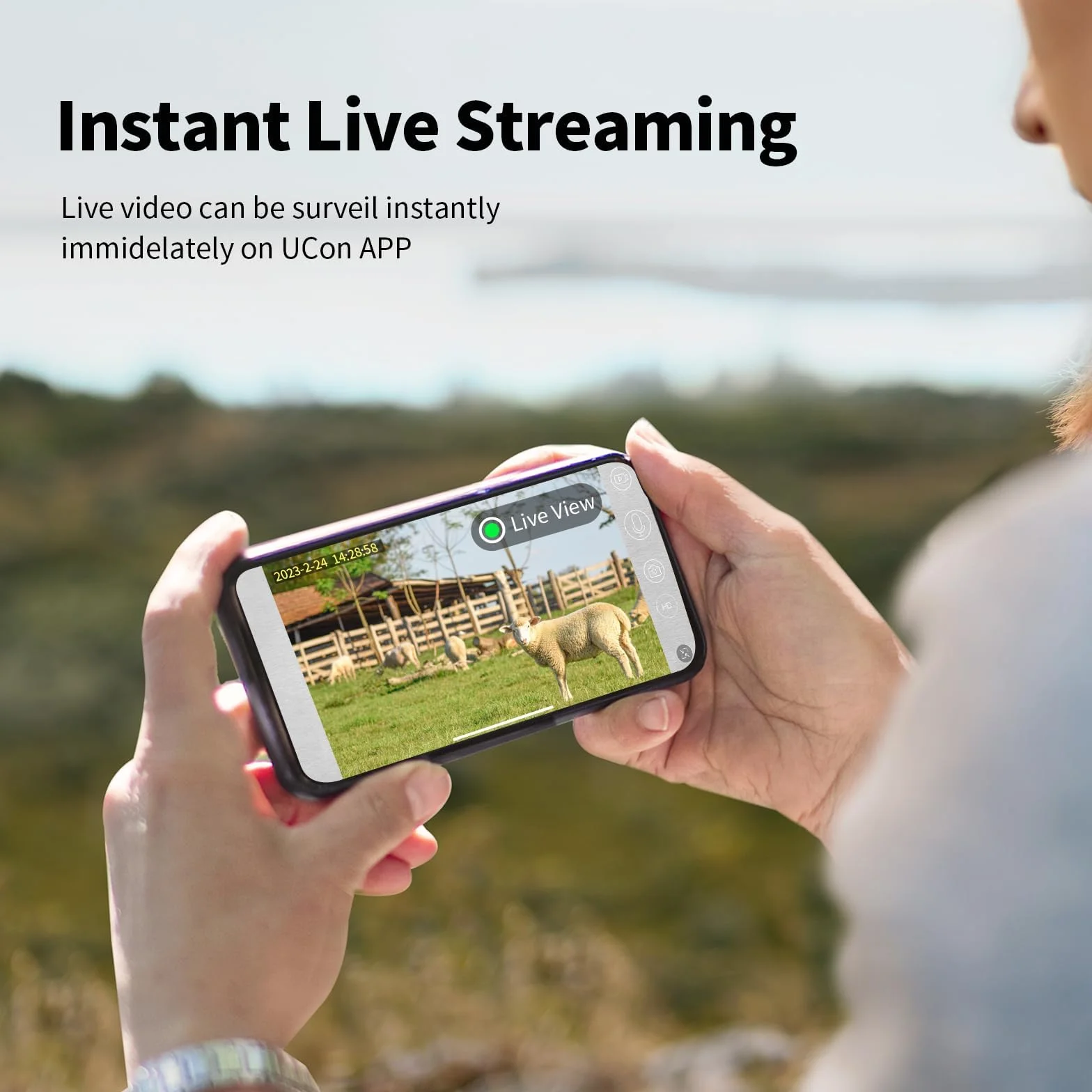 Cámara de Caza 4G LTE Solar con Tarjeta SIM, Fototrampeo 4K sin WiFi, Batería 10400mAh, Visión Nocturna 950nm IR Invisible, Audio Bidireccional, Activación 0.2s, IP66 Impermeable