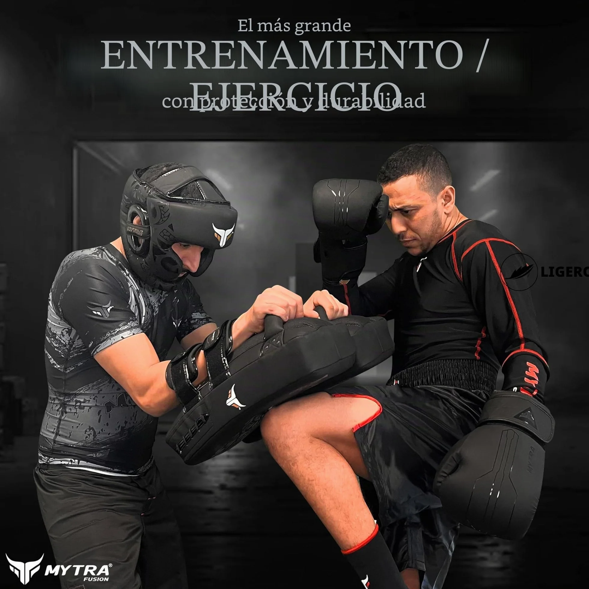 Mytra Fusion paos Muay Thai Curved paos Patadas MMA, Kickboxing, Artes Marciales, Karate Puñetazos Boxeo Entrenamiento Pads