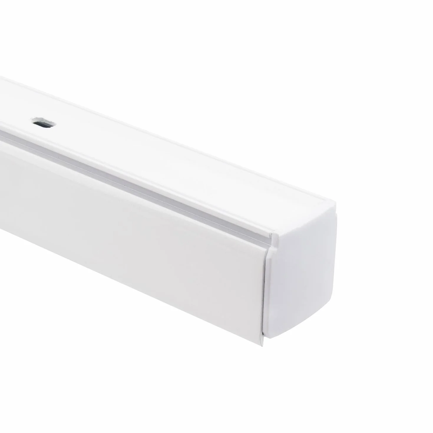 LEDKIA LIGHTING Carril Trifásico Aluminio 2 Metros Blanco para Focos LED