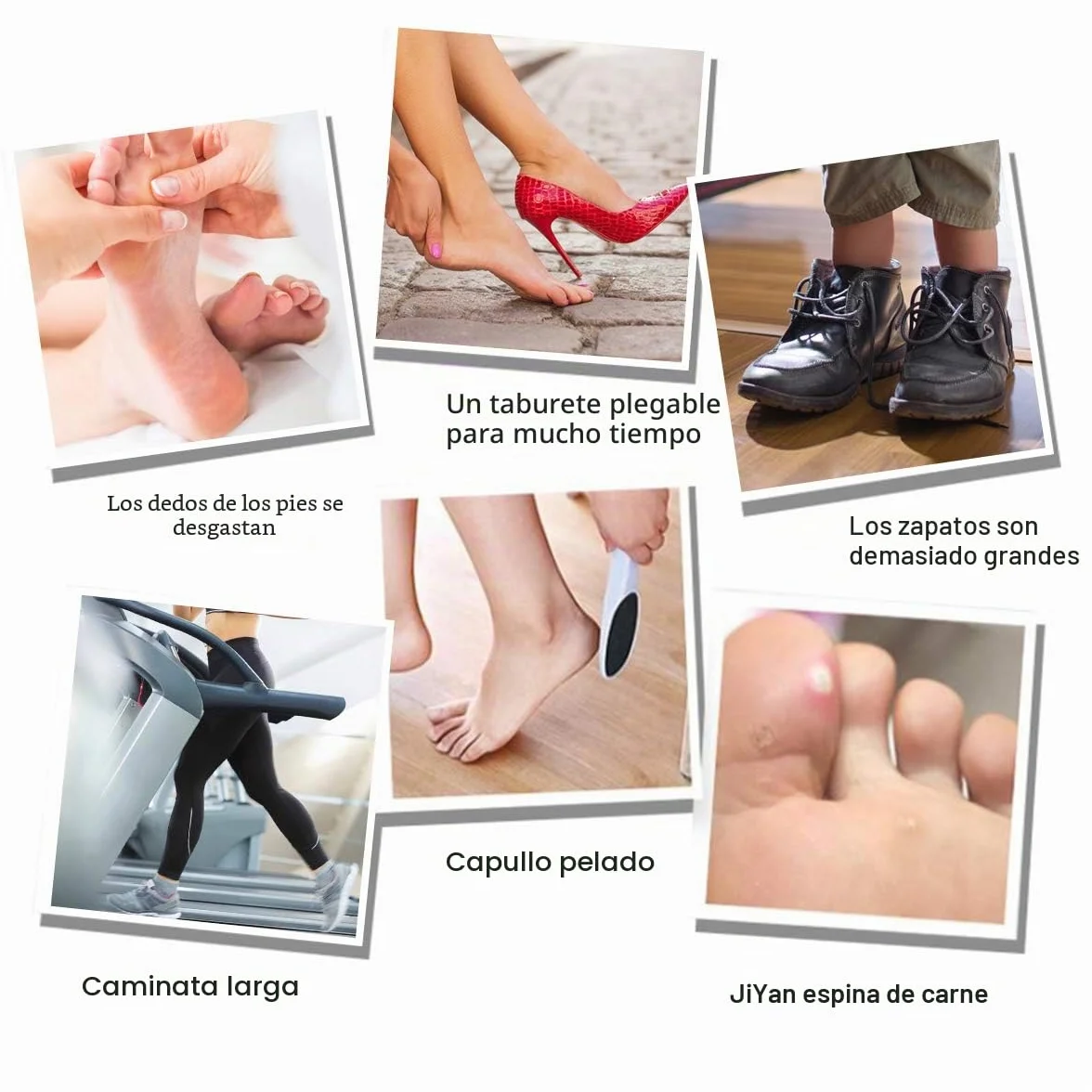 Punteras de gel de silicona 20 unidades protectores para dedos amortiguar callos