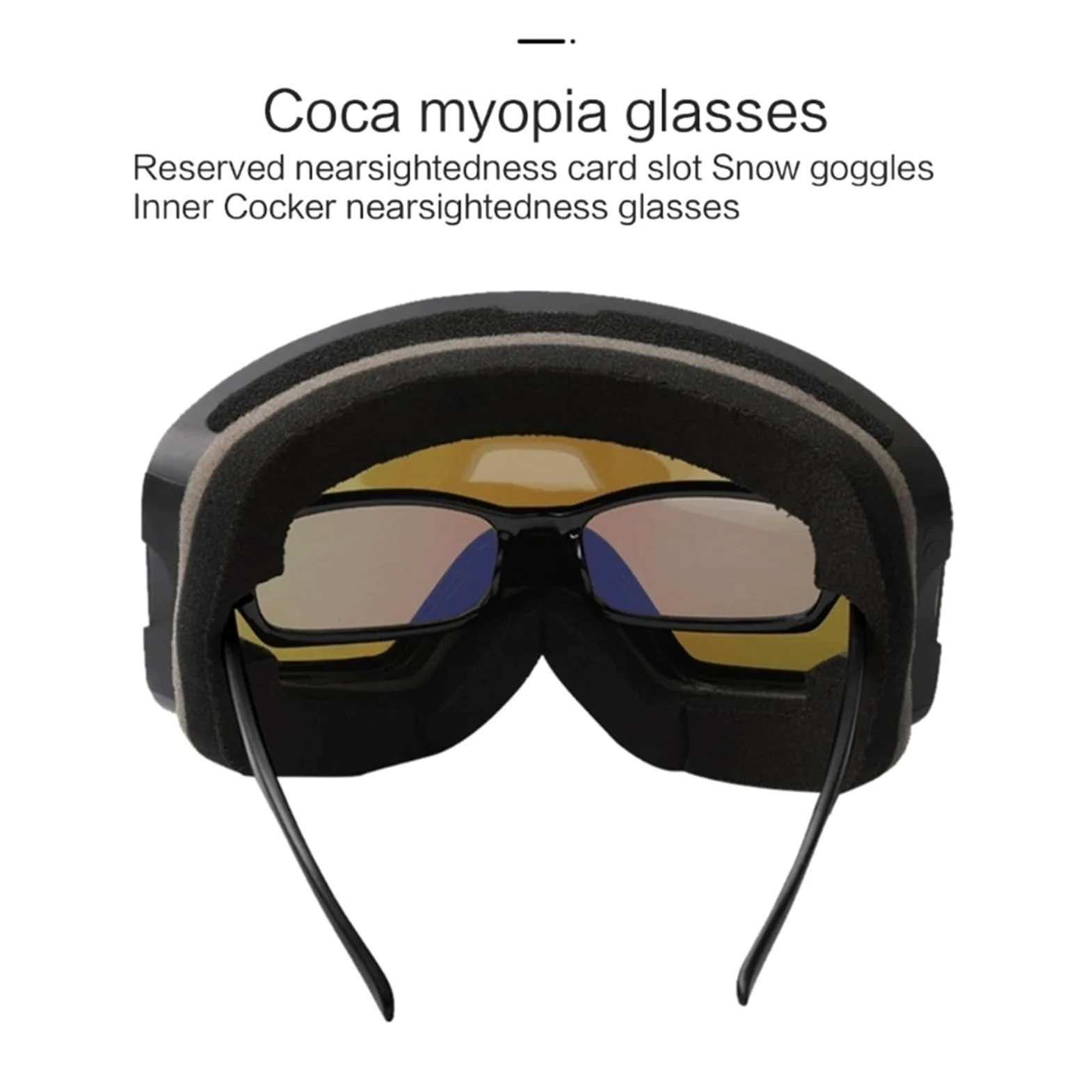 Gafas de esquí Gafas de Snowboard - Gafas de esquí de Doble Capa - Gafas de esquí antiniebla Gafas de Nieve y Viento Gafas Unisex para Exteriores (Color: 1) (1)
