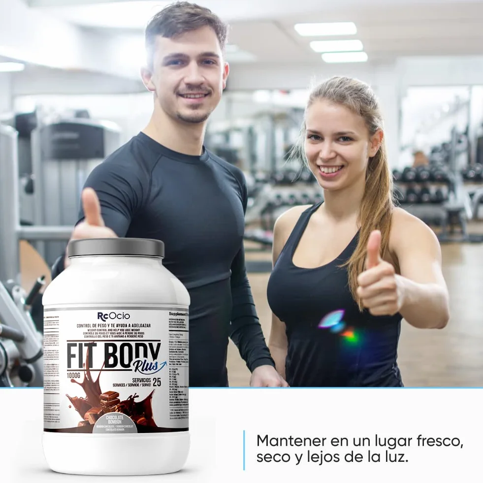 Batidos Sustitutivos de Comida con Proteínas y Colágeno para Control de Peso - Chocolate, Vainilla, Fresa