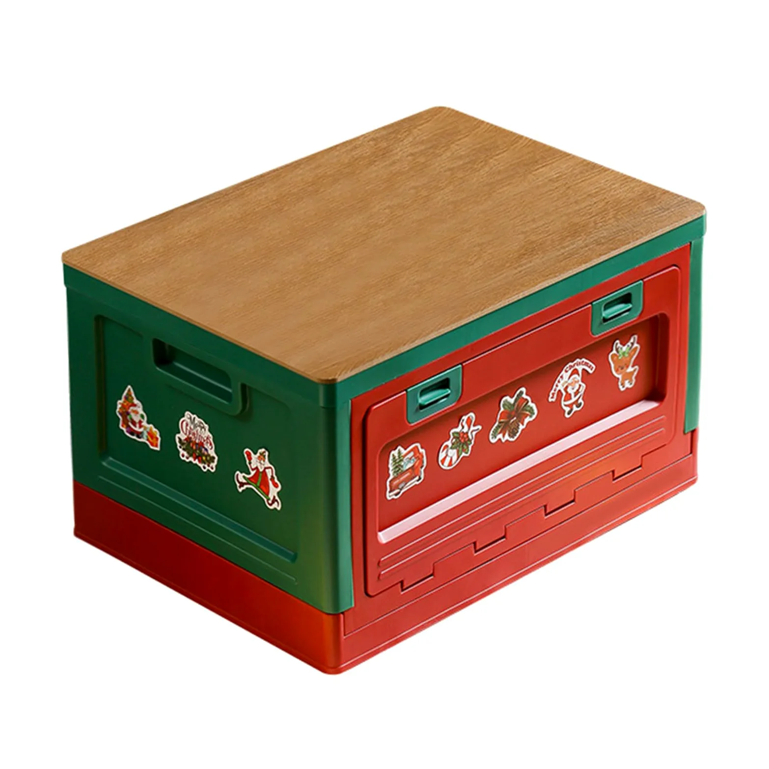 Caja de almacenamiento para camping al aire libre, caja de comida plegable para coche, ABS de gran capacidad, estuche de almacenamiento de viaje, equipo de camping vajilla