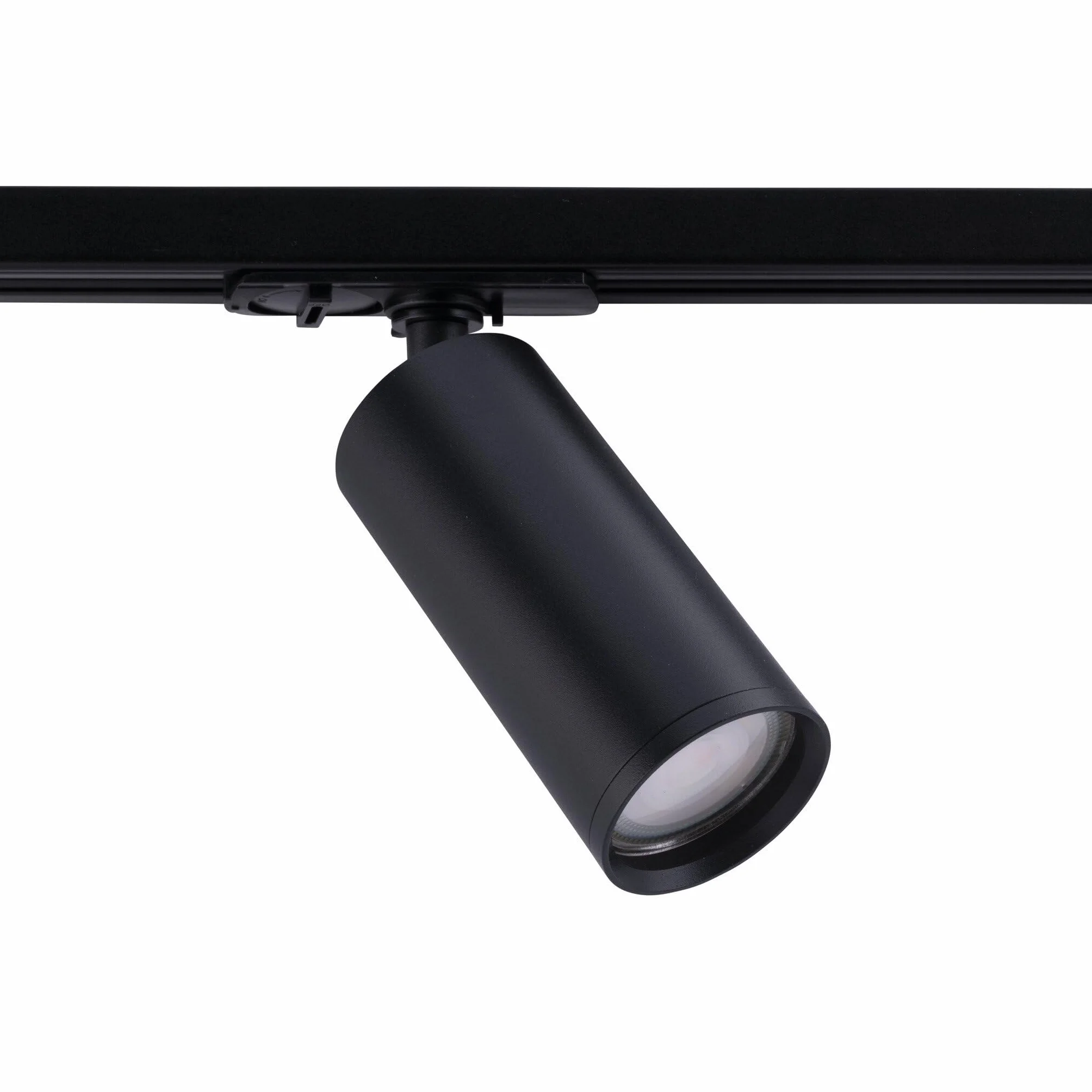 Ledvion Foco de Carril Monofásico GU10 Negro Orientable