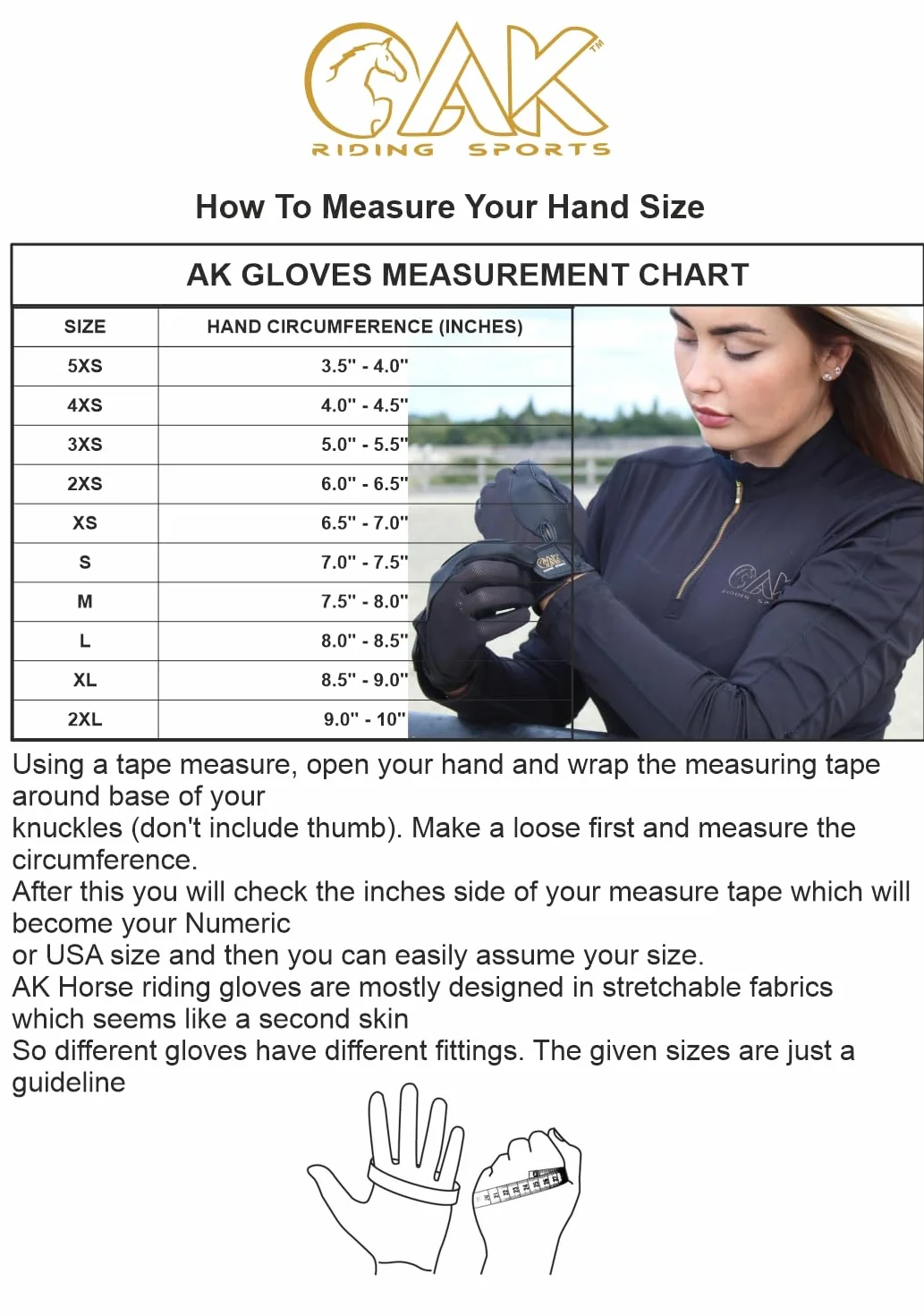 AK - Guantes de equitación con agarre sintético para todas las estaciones, guantes ecuestres unisex